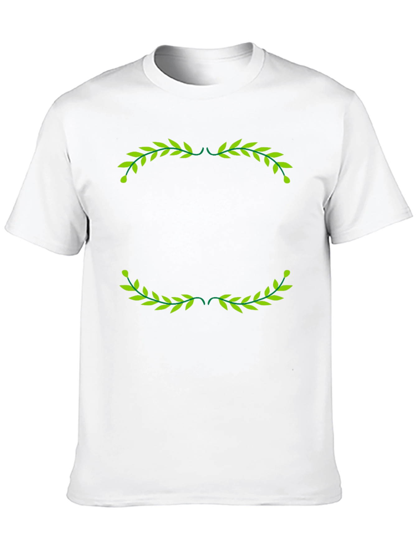 Olive Branch Graphic Black T-Shirt