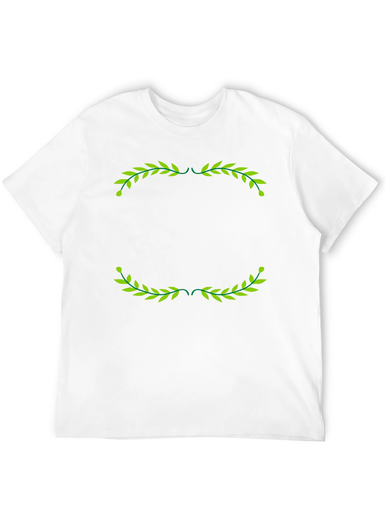 Olive Branch Graphic Black T-Shirt