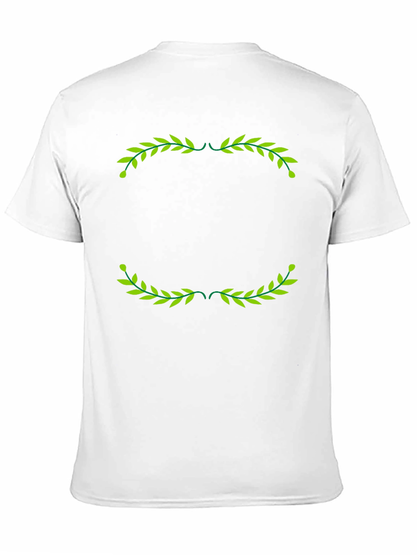 Olive Branch Graphic Black T-Shirt