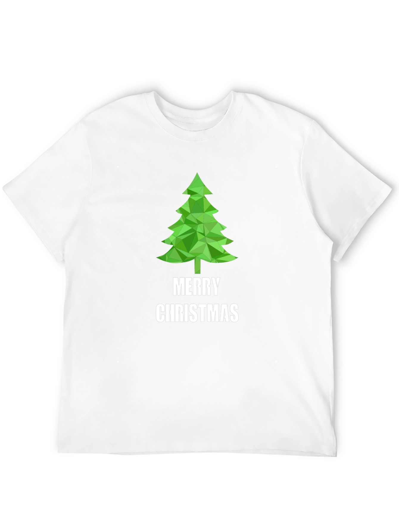 Merry Christmas Tree T-Shirt - Holiday Festive Tee