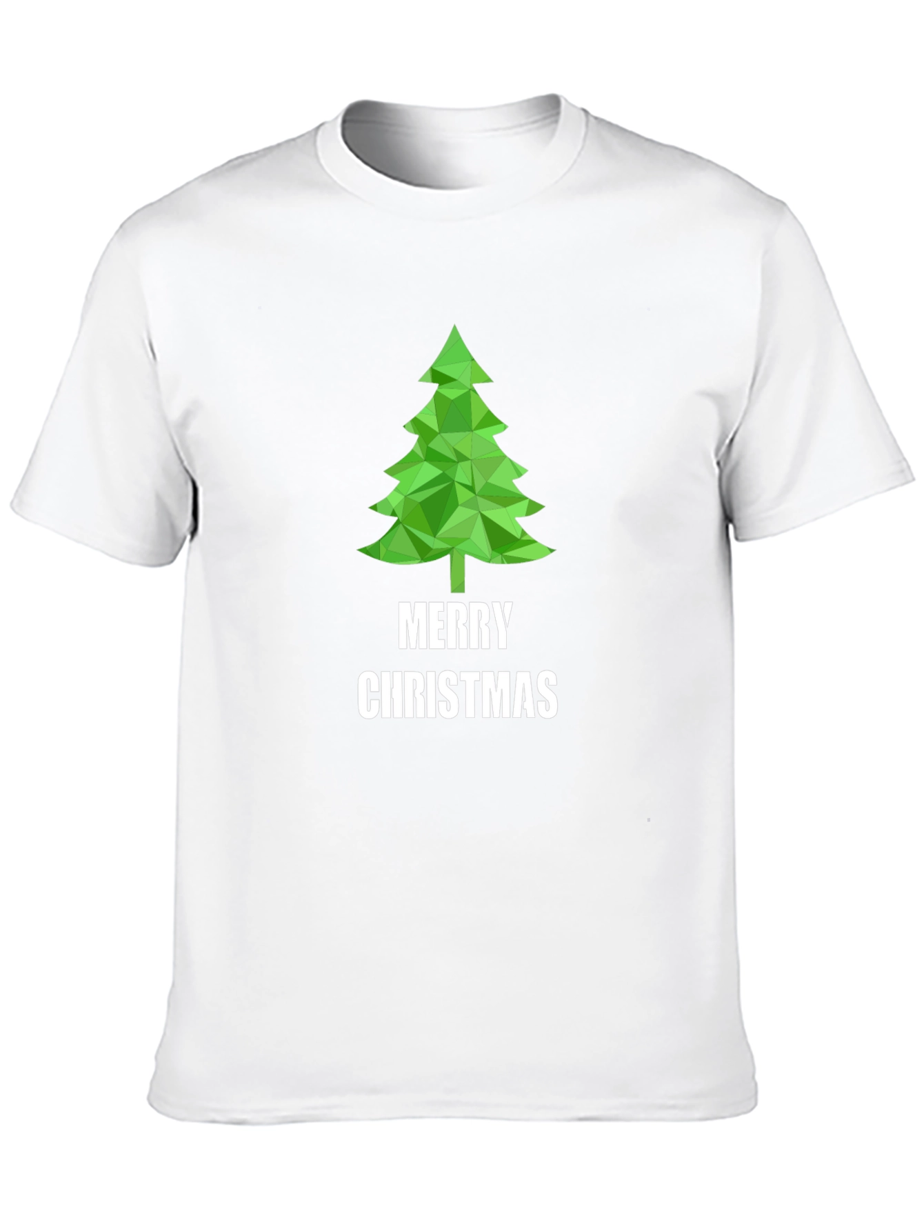 Merry Christmas Tree T-Shirt - Holiday Festive Tee