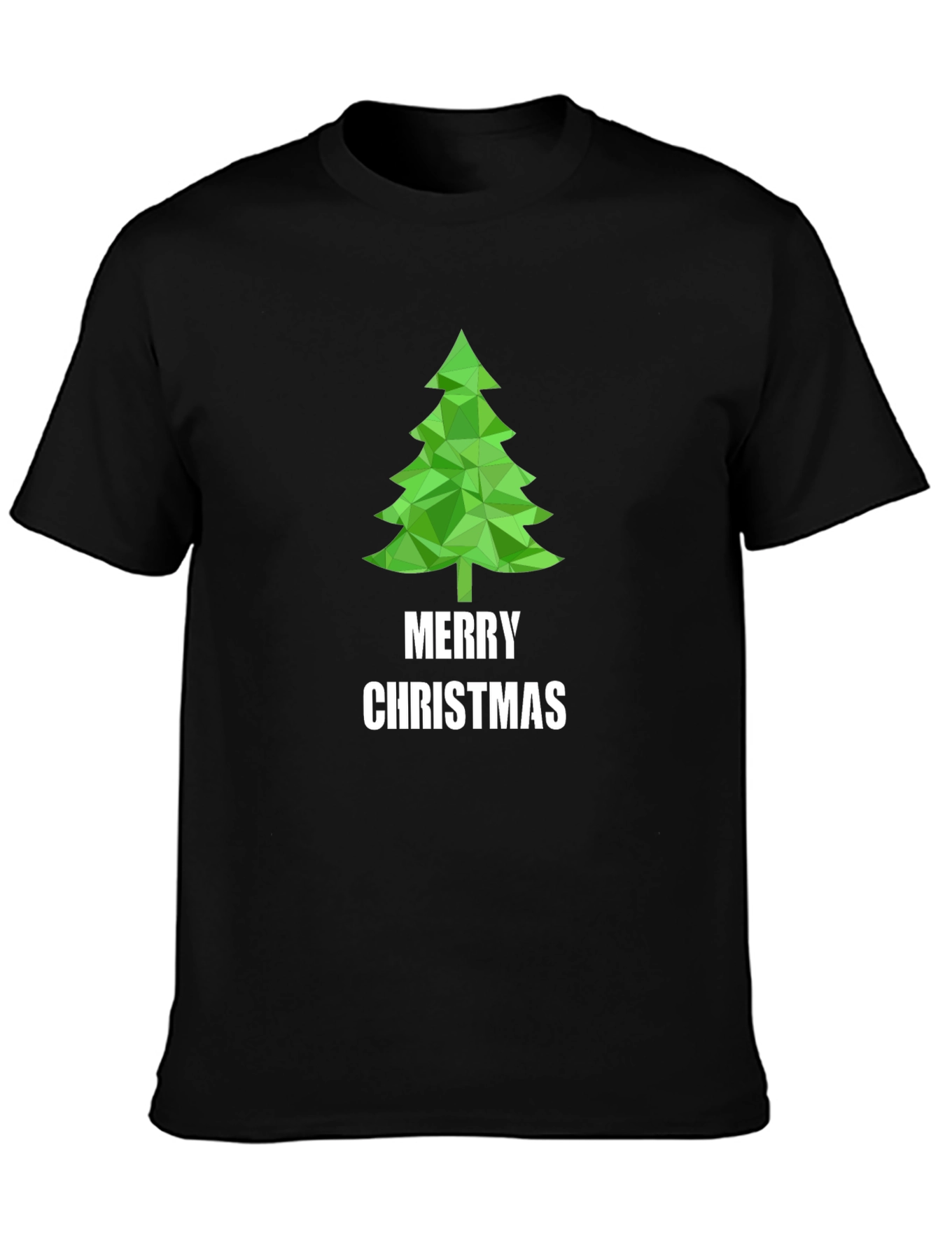 Merry Christmas Tree T-Shirt - Holiday Festive Tee