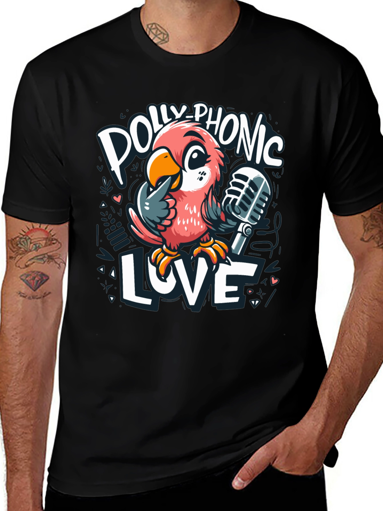 Polly-Phonic Love T-Shirt