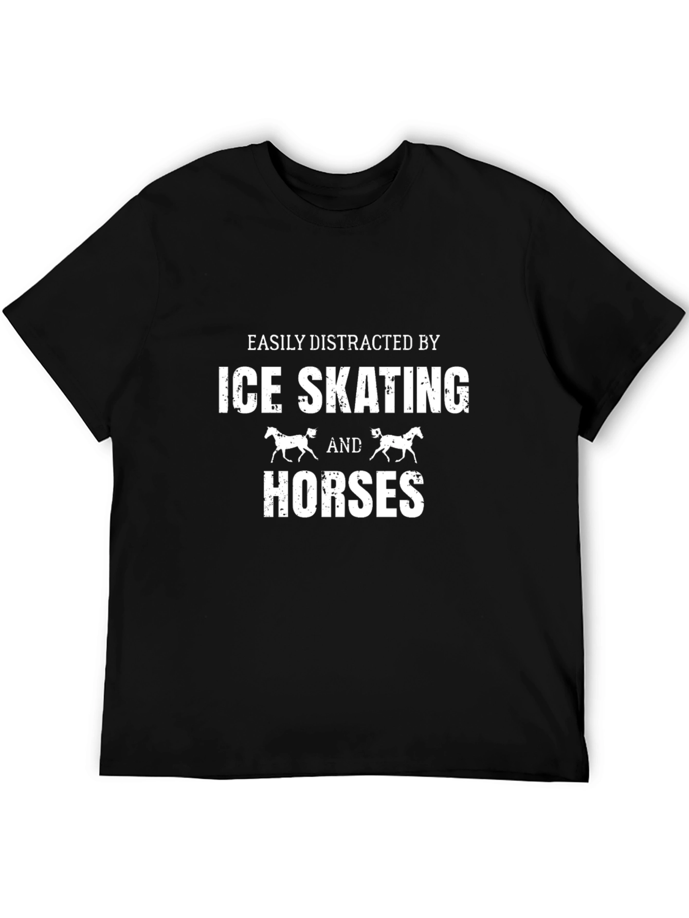 Ice Skating & Horses Graphic Tee