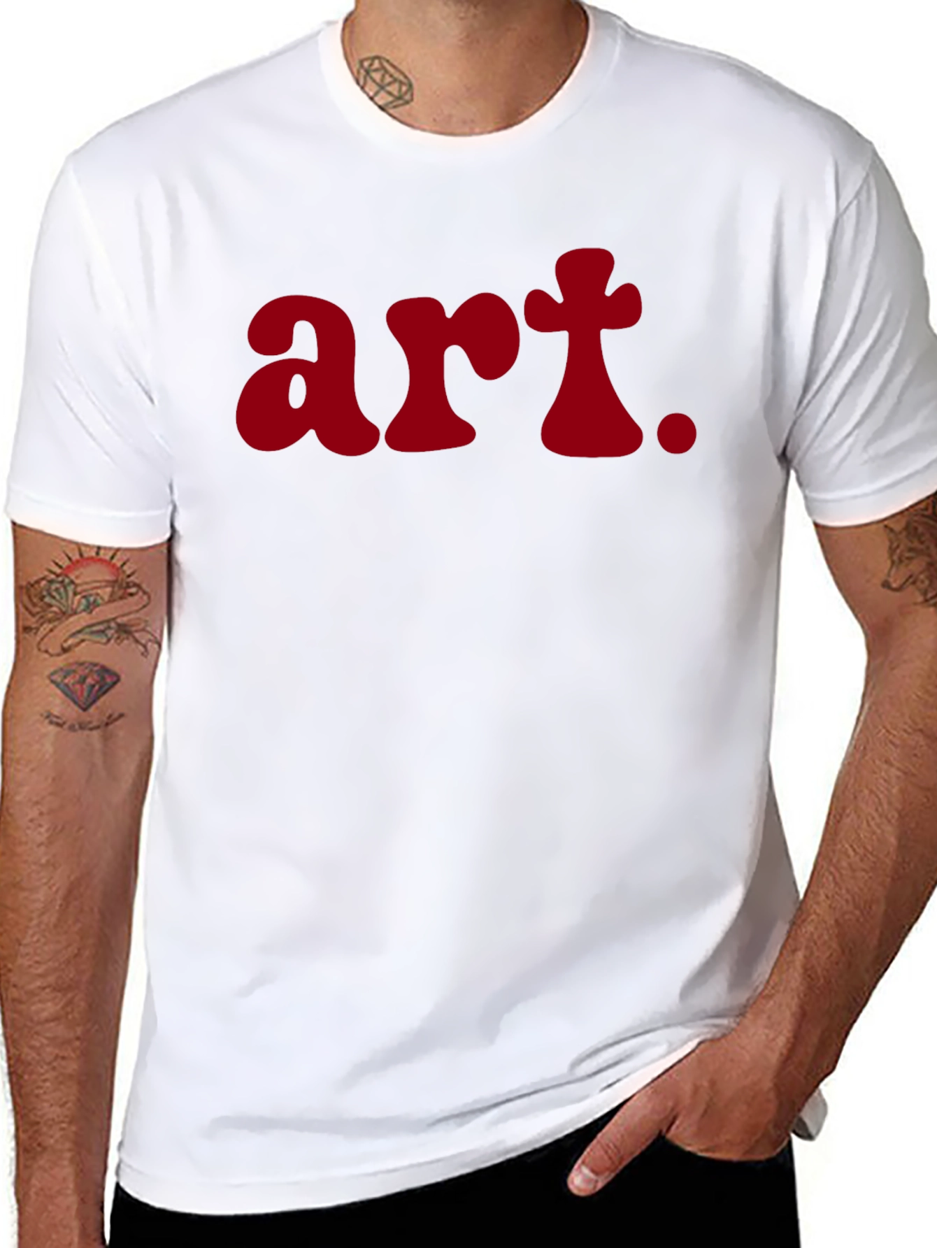 Art Graphic Tee - Bold Statement Shirt