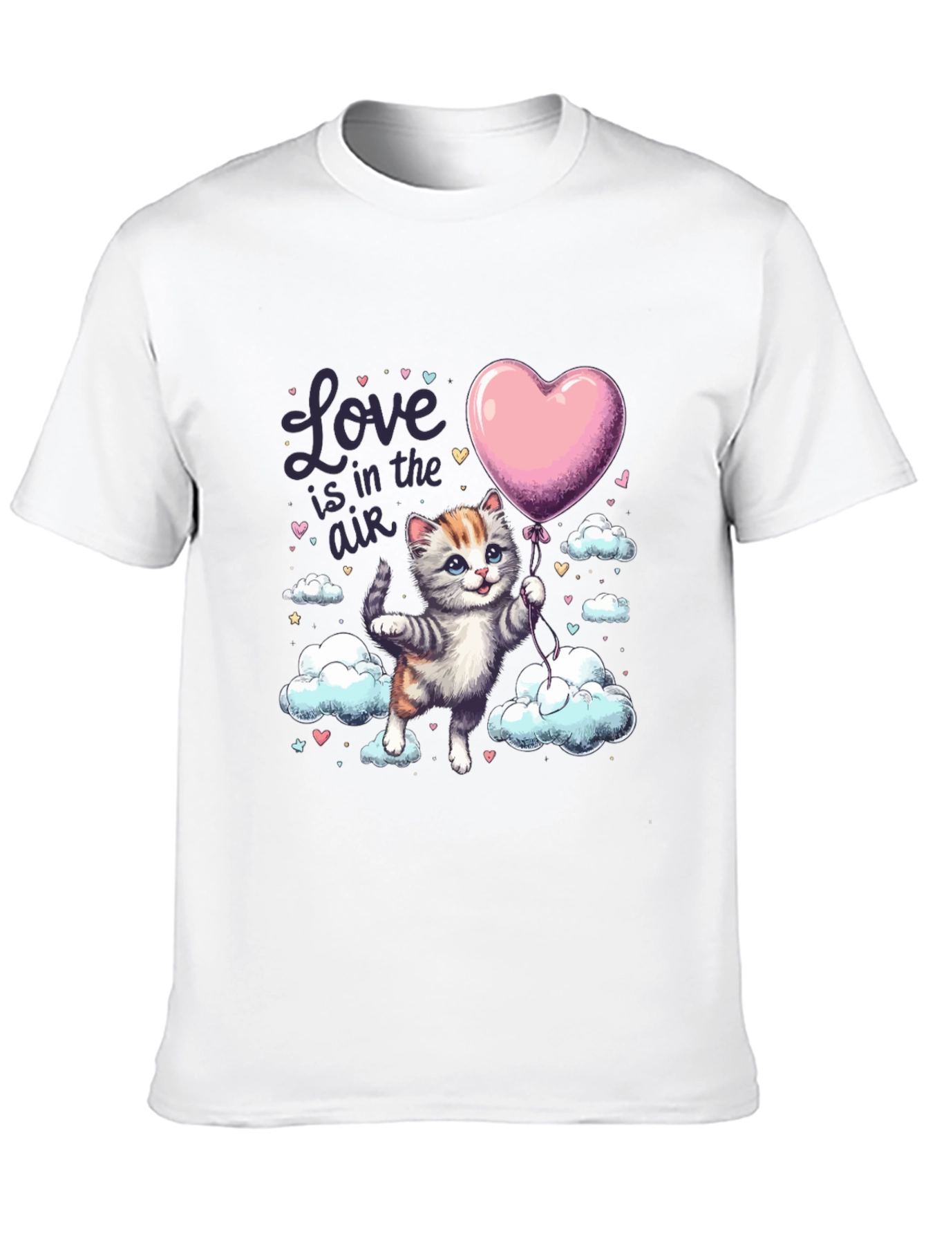 Love is in the Air Kitten T-Shirt