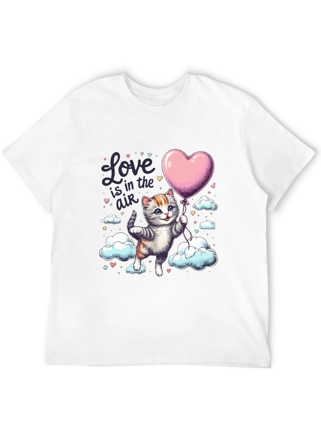 Love is in the Air Kitten T-Shirt