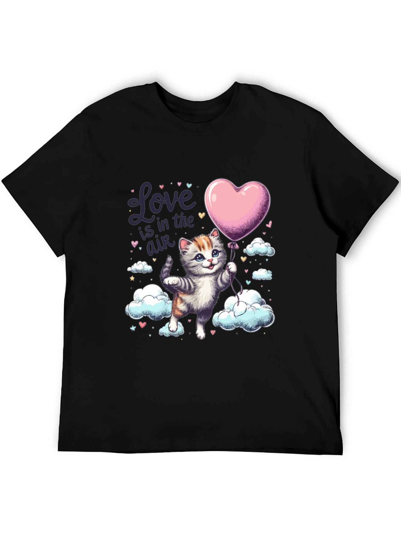 Love is in the Air Kitten T-Shirt