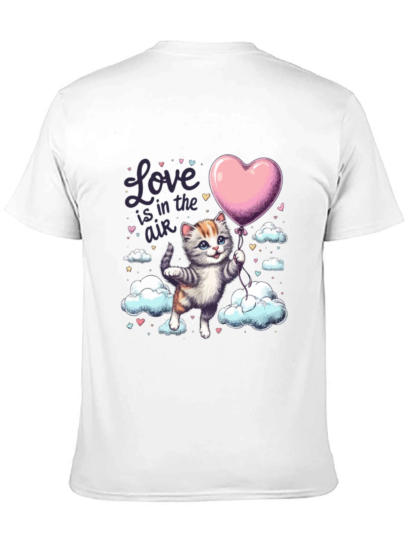 Love is in the Air Kitten T-Shirt