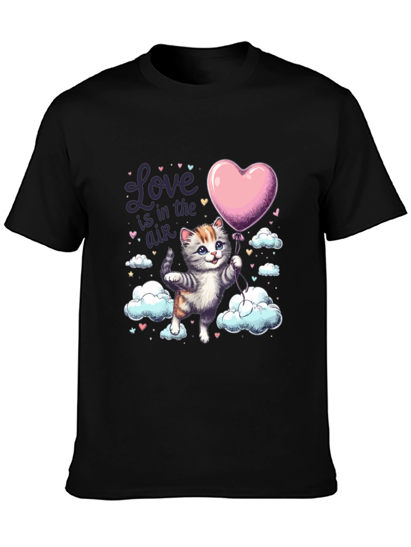 Love is in the Air Kitten T-Shirt