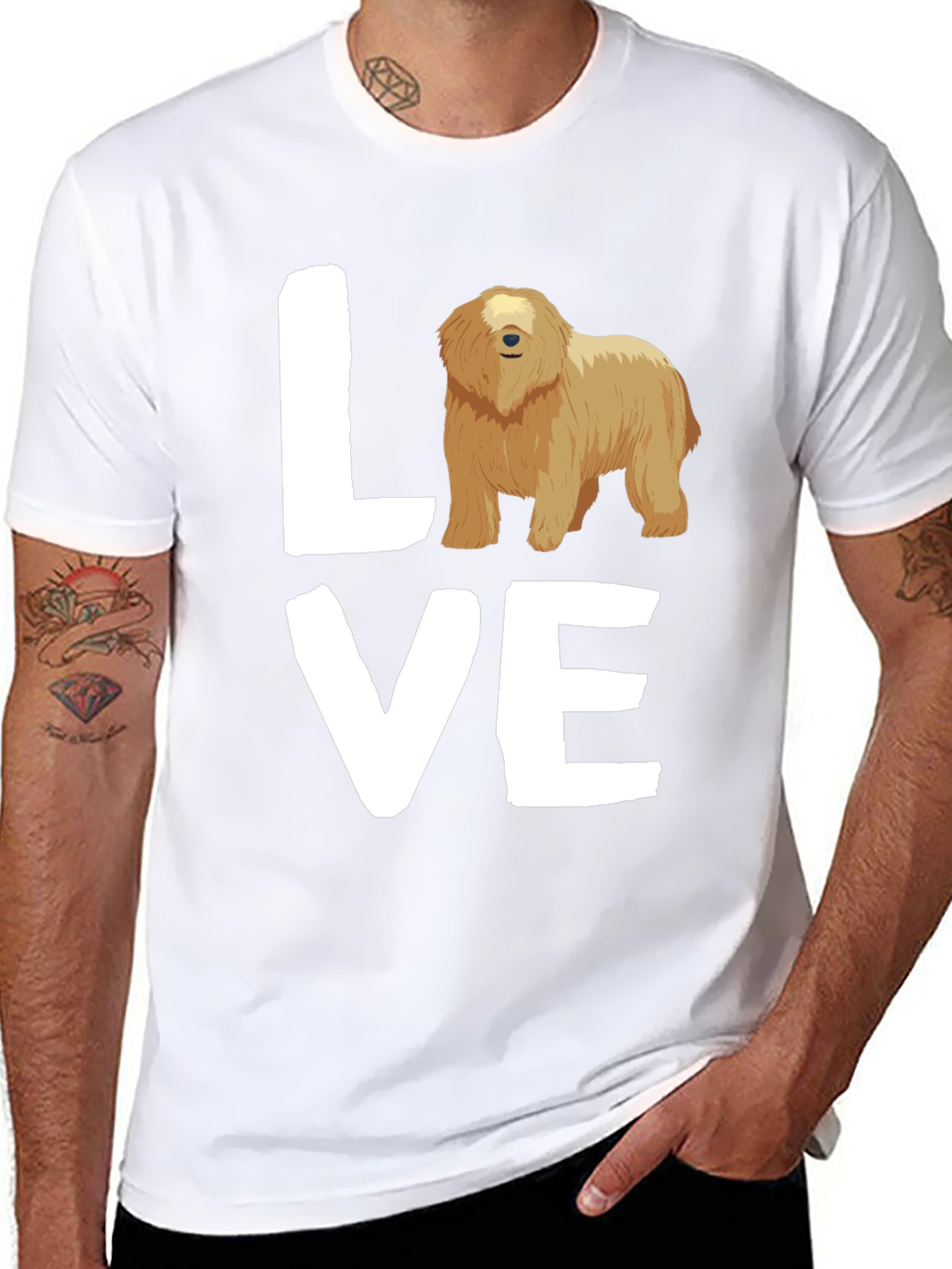 Dog Lover T-Shirt - Cute Komondor Tee