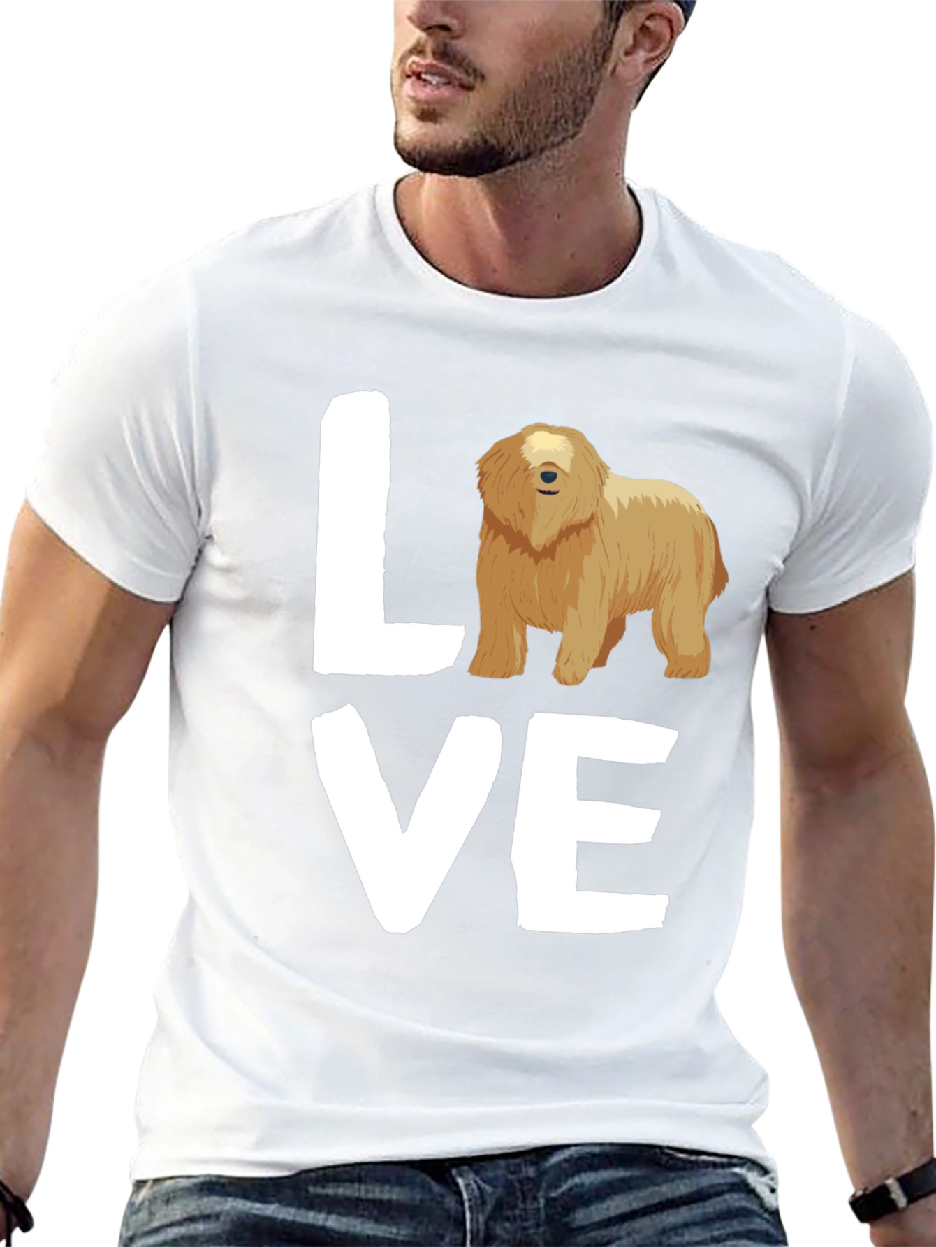 Dog Lover T-Shirt - Cute Komondor Tee