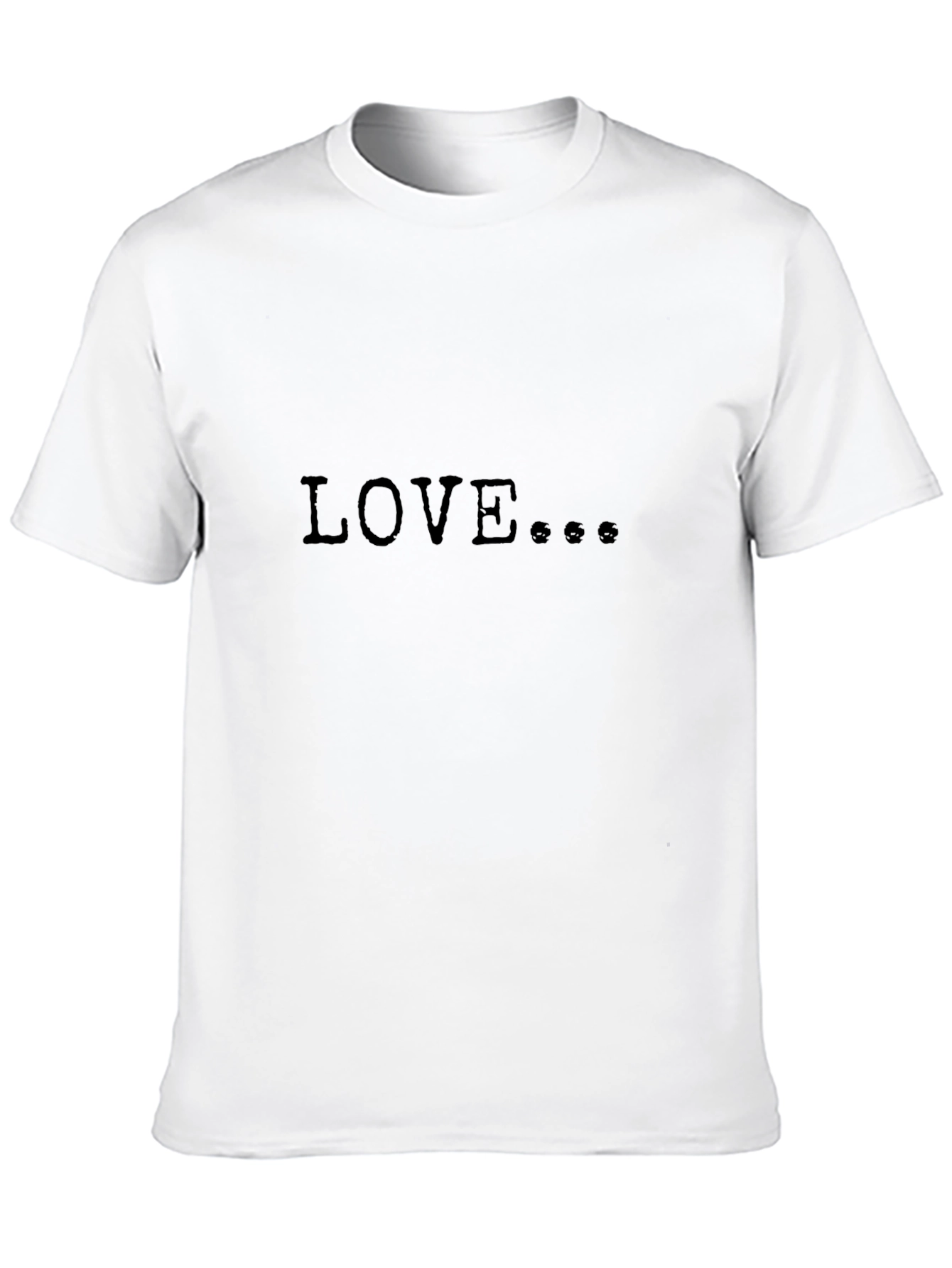 Love Graphic Tee - Unisex Crew Neck T-Shirt