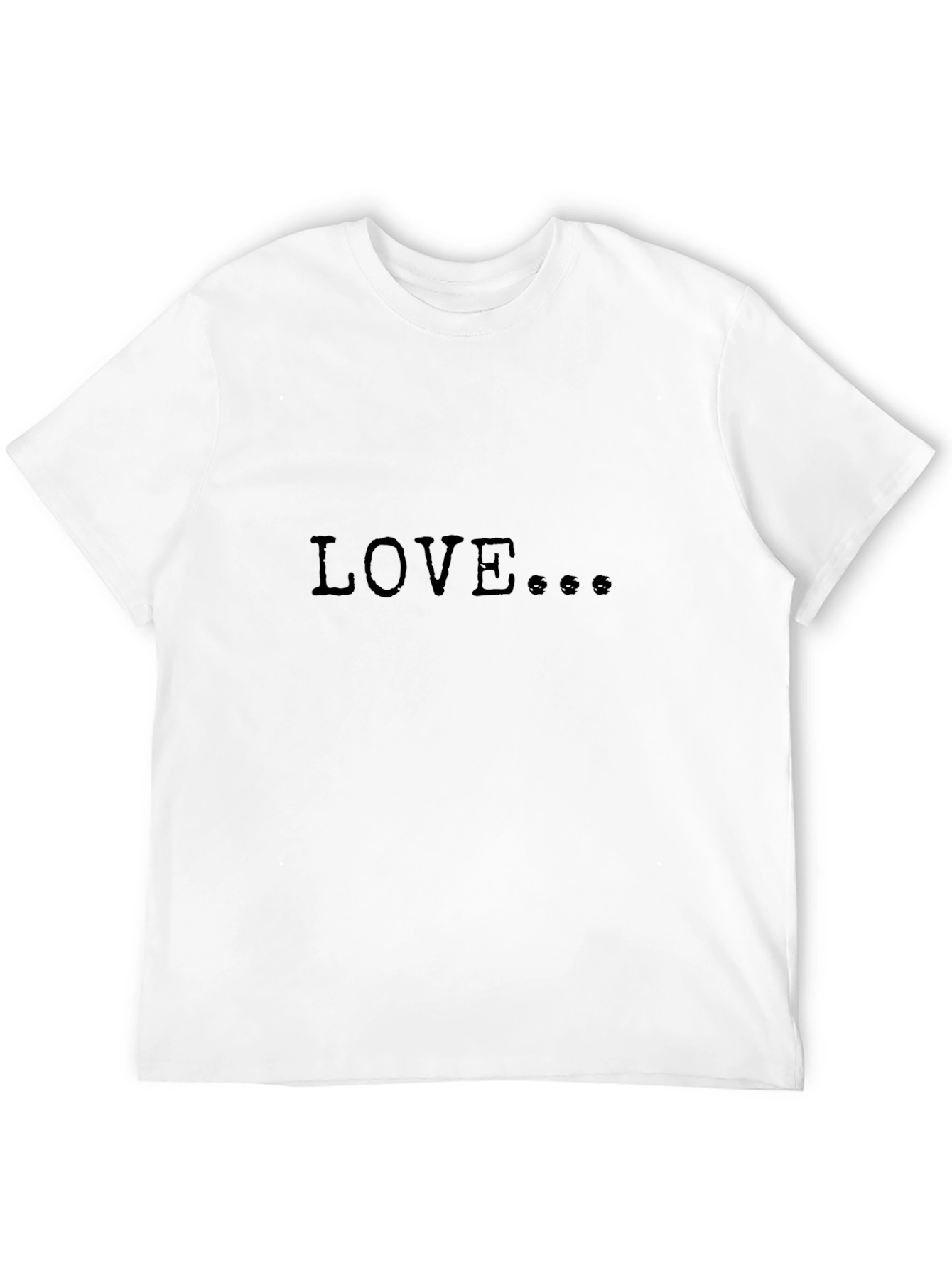 Love Graphic Tee - Unisex Crew Neck T-Shirt