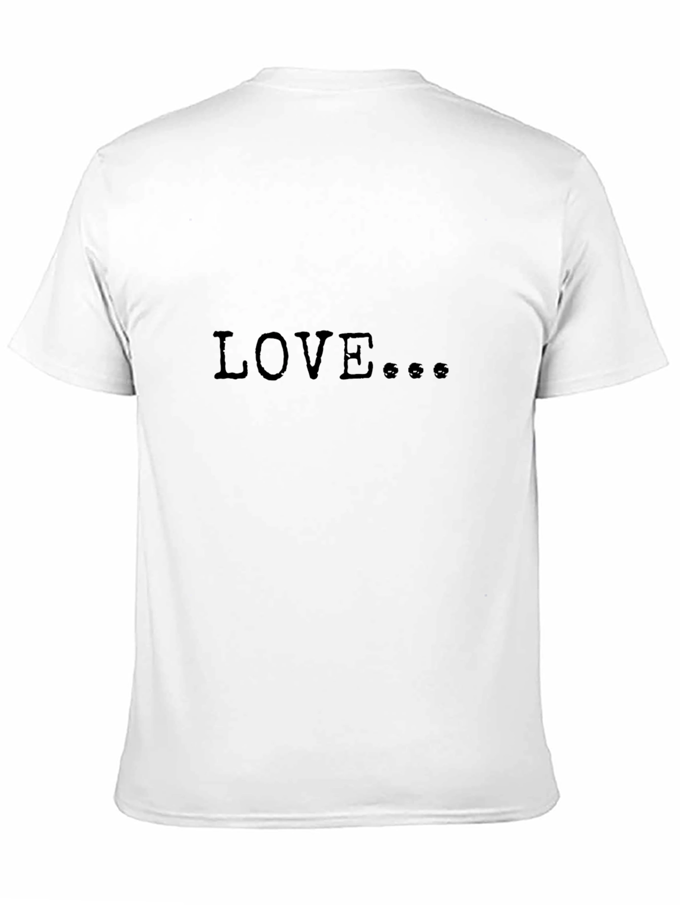 Love Graphic Tee - Unisex Crew Neck T-Shirt