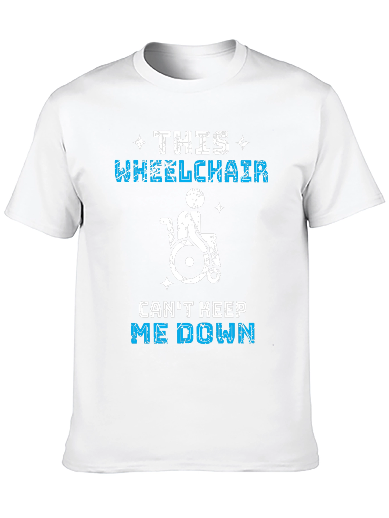 Inspirational Wheelchair T-Shirt - Disability Pride