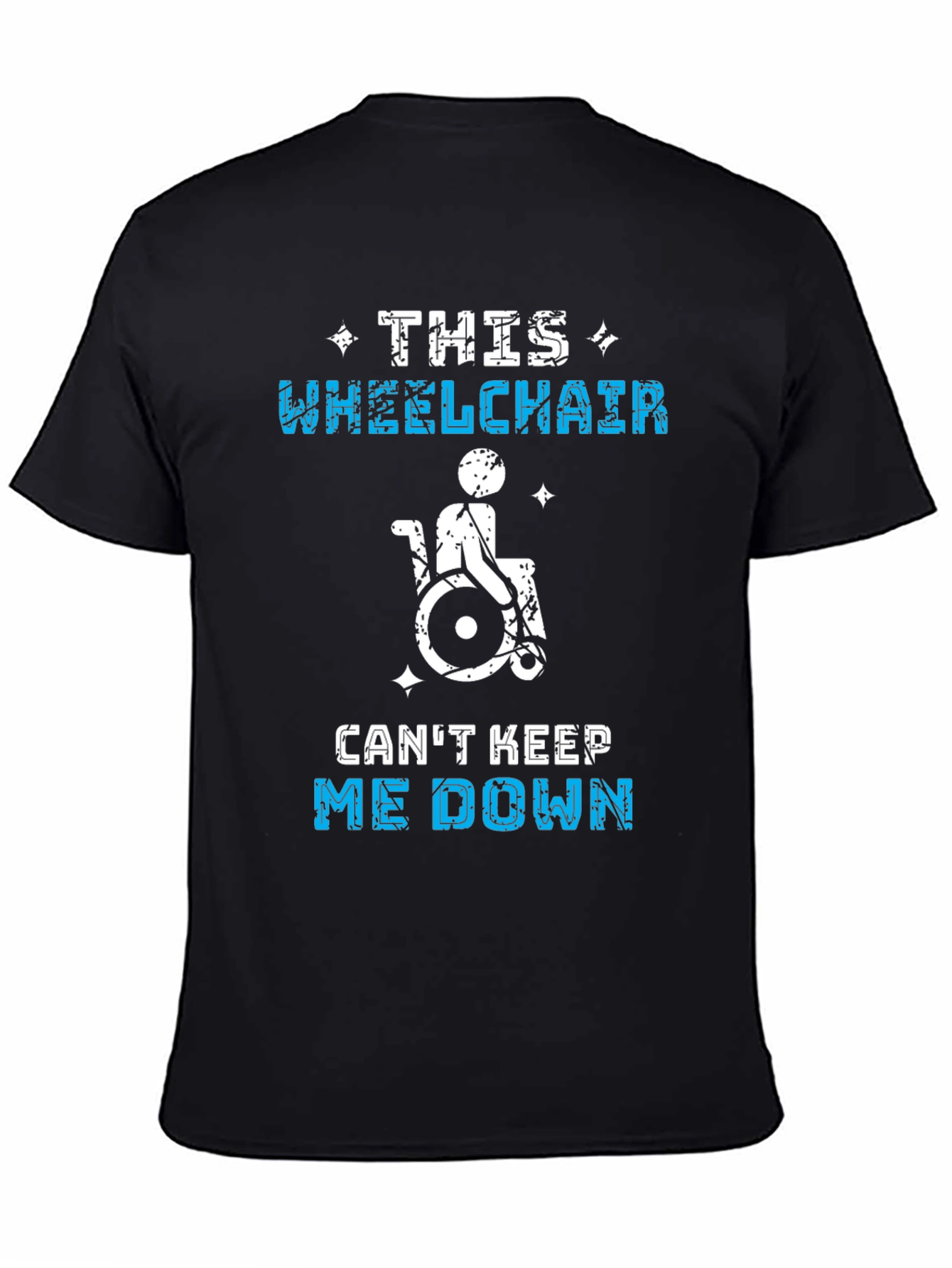 Inspirational Wheelchair T-Shirt - Disability Pride