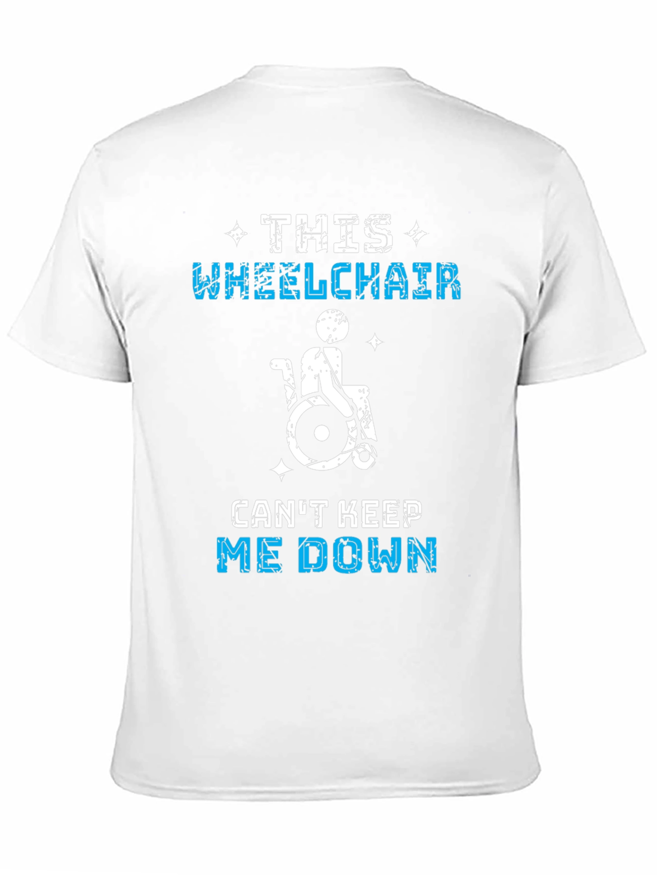 Inspirational Wheelchair T-Shirt - Disability Pride
