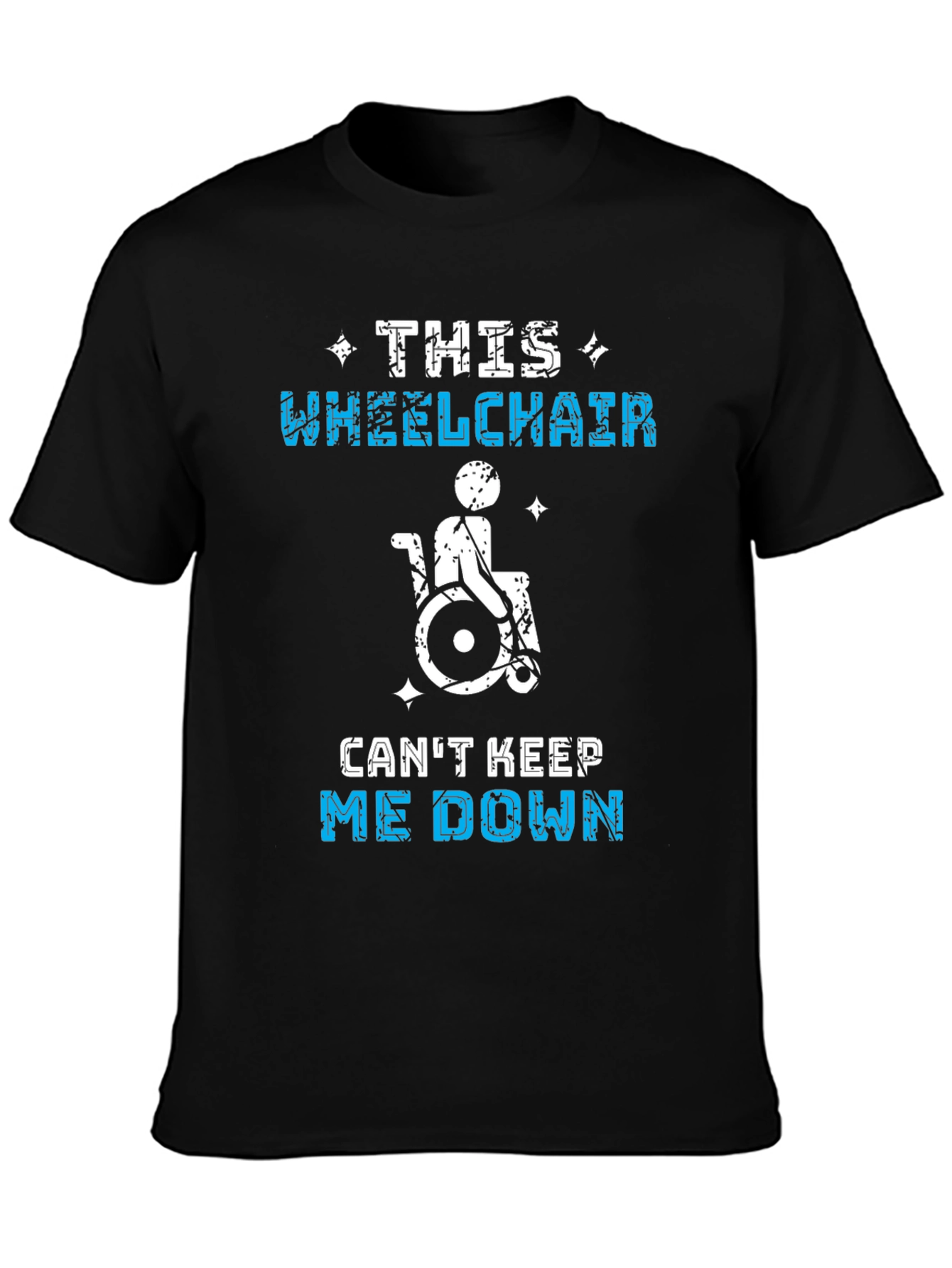 Inspirational Wheelchair T-Shirt - Disability Pride