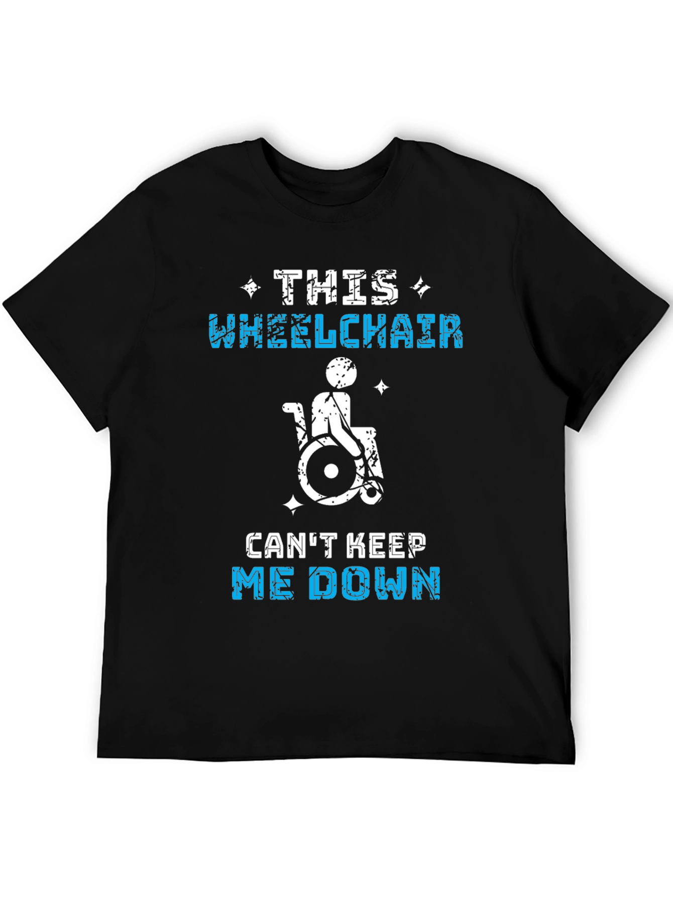 Inspirational Wheelchair T-Shirt - Disability Pride