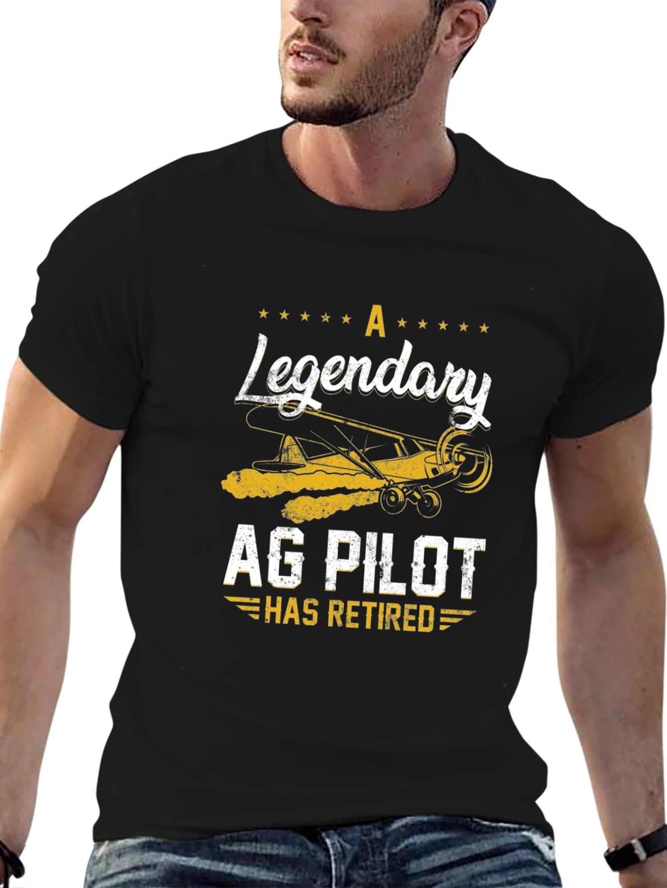 Legendary Ag Pilot Retirement T-Shirt