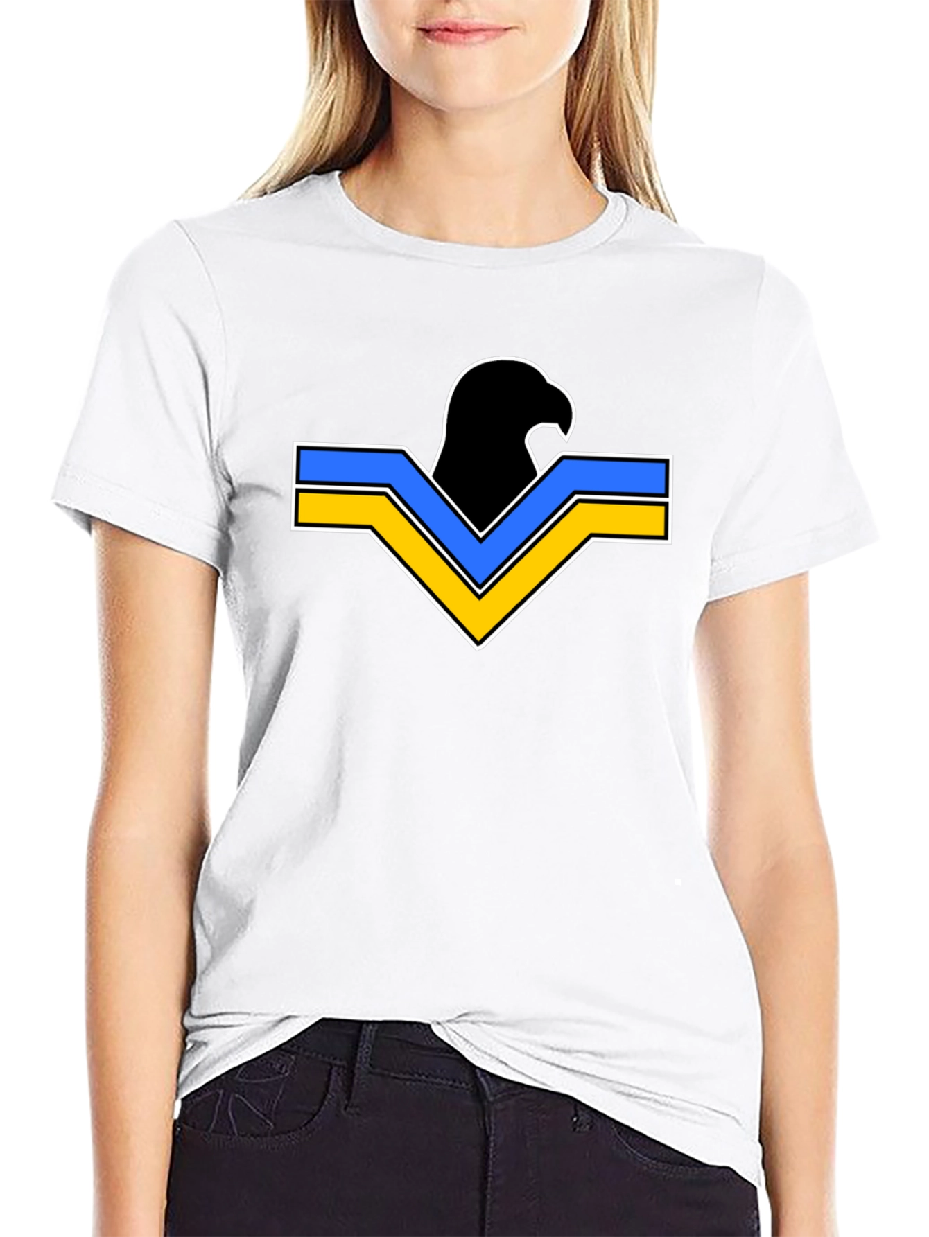 Eagle Crest Graphic Tee - Black