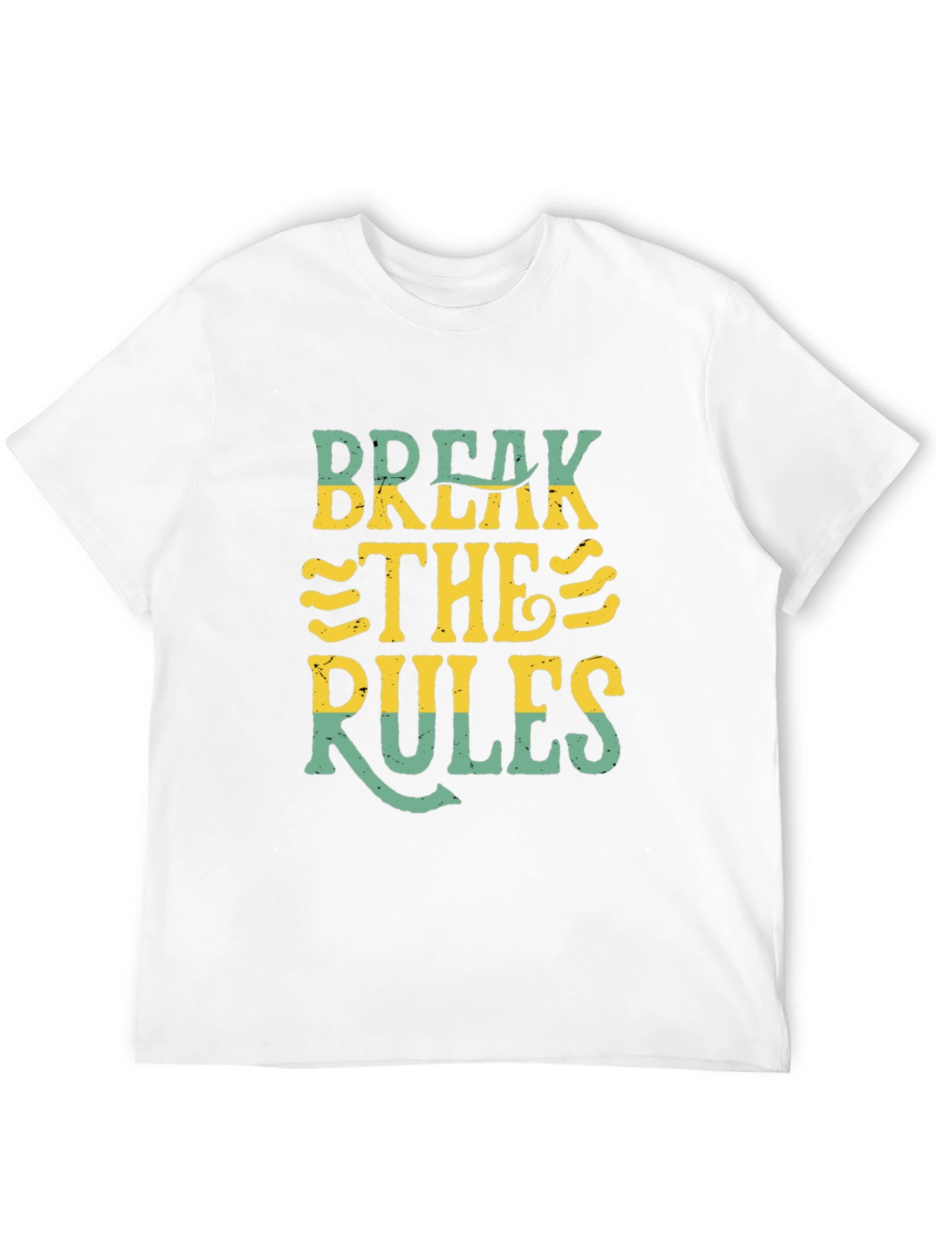 Break the Rules Graphic T-Shirt - Black