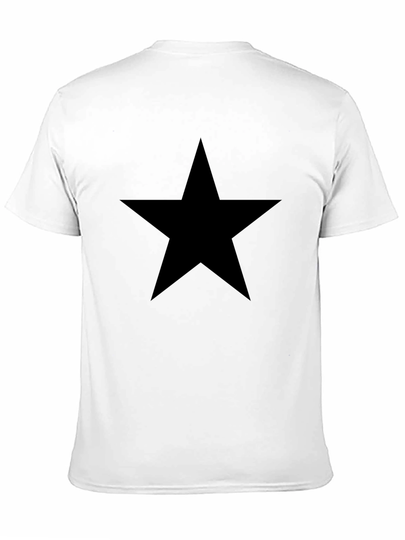 Black Star Graphic Tee - Casual Comfort
