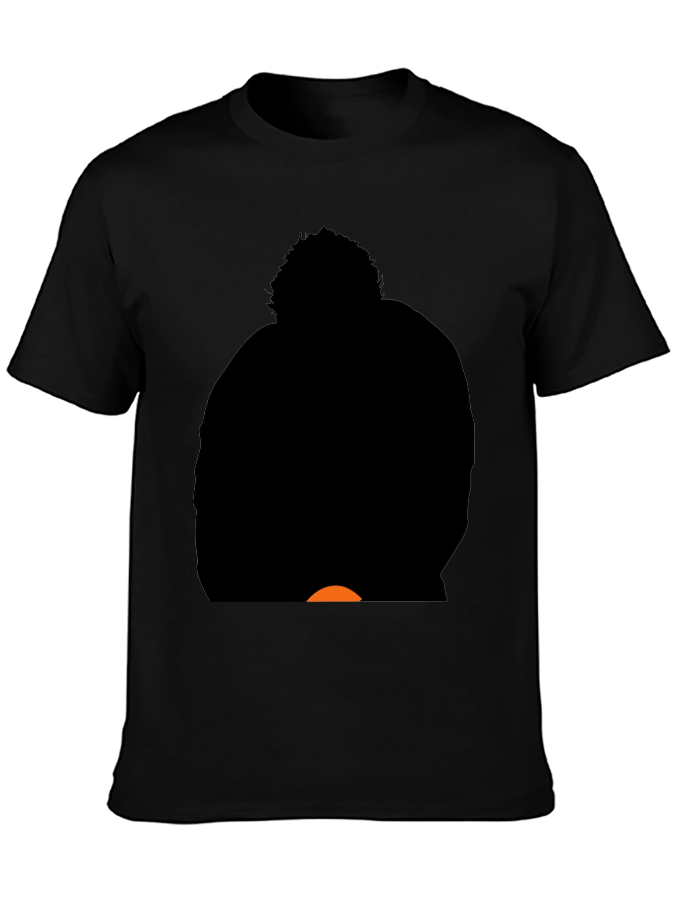 Silhouette Graphic Black T-Shirt