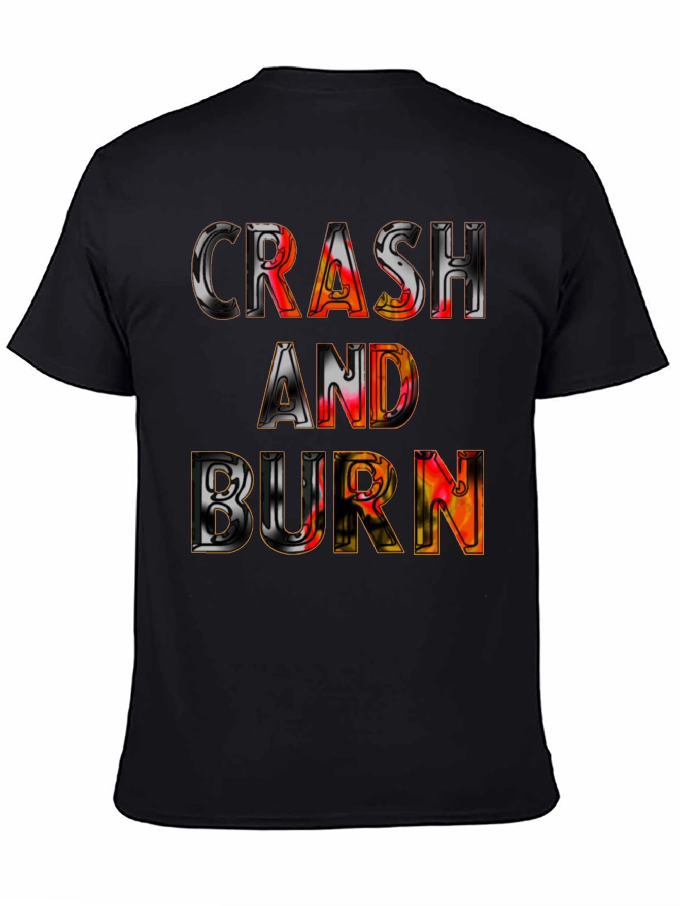 Crash and Burn Graphic Tee