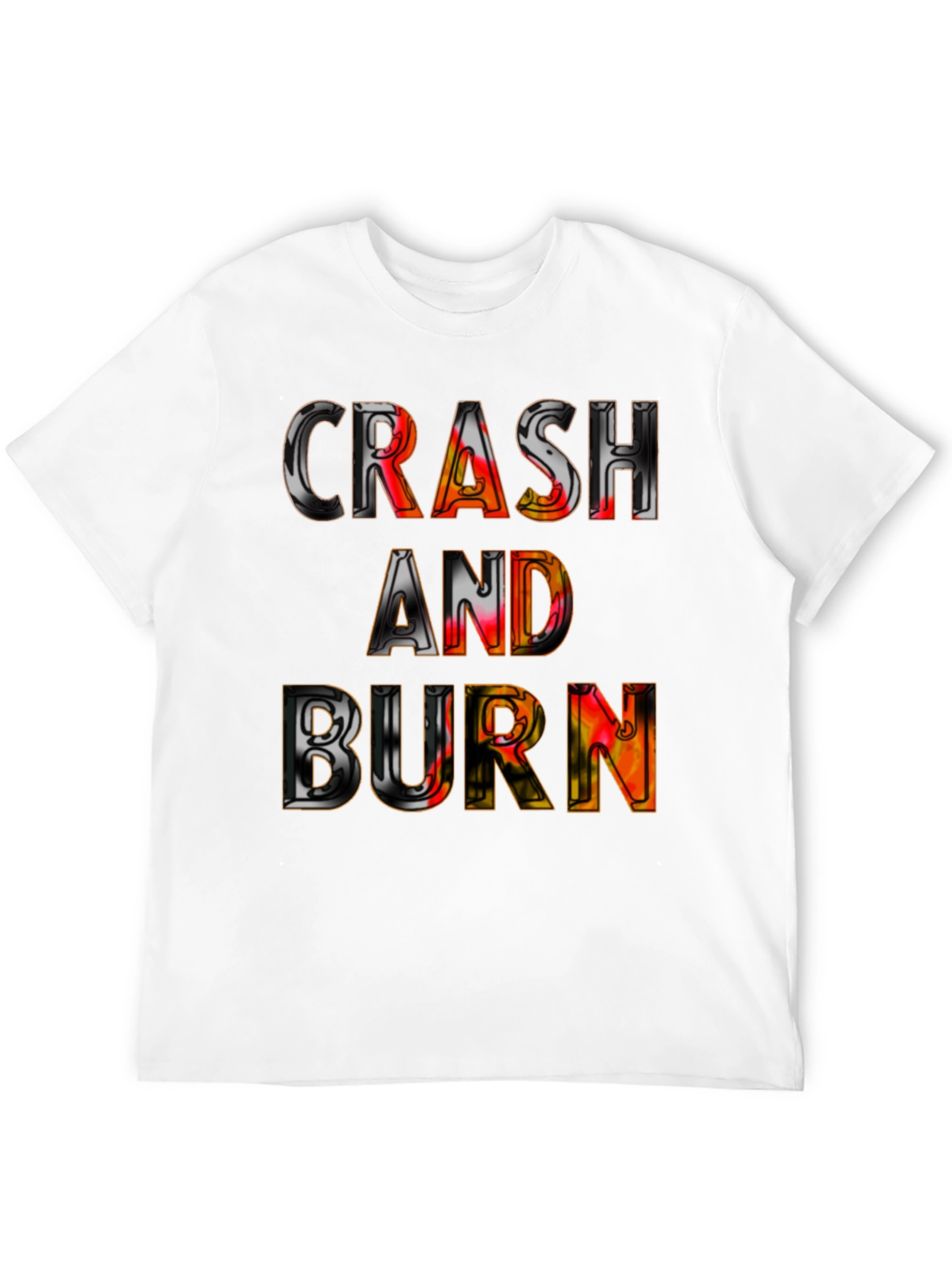 Crash and Burn Graphic Tee