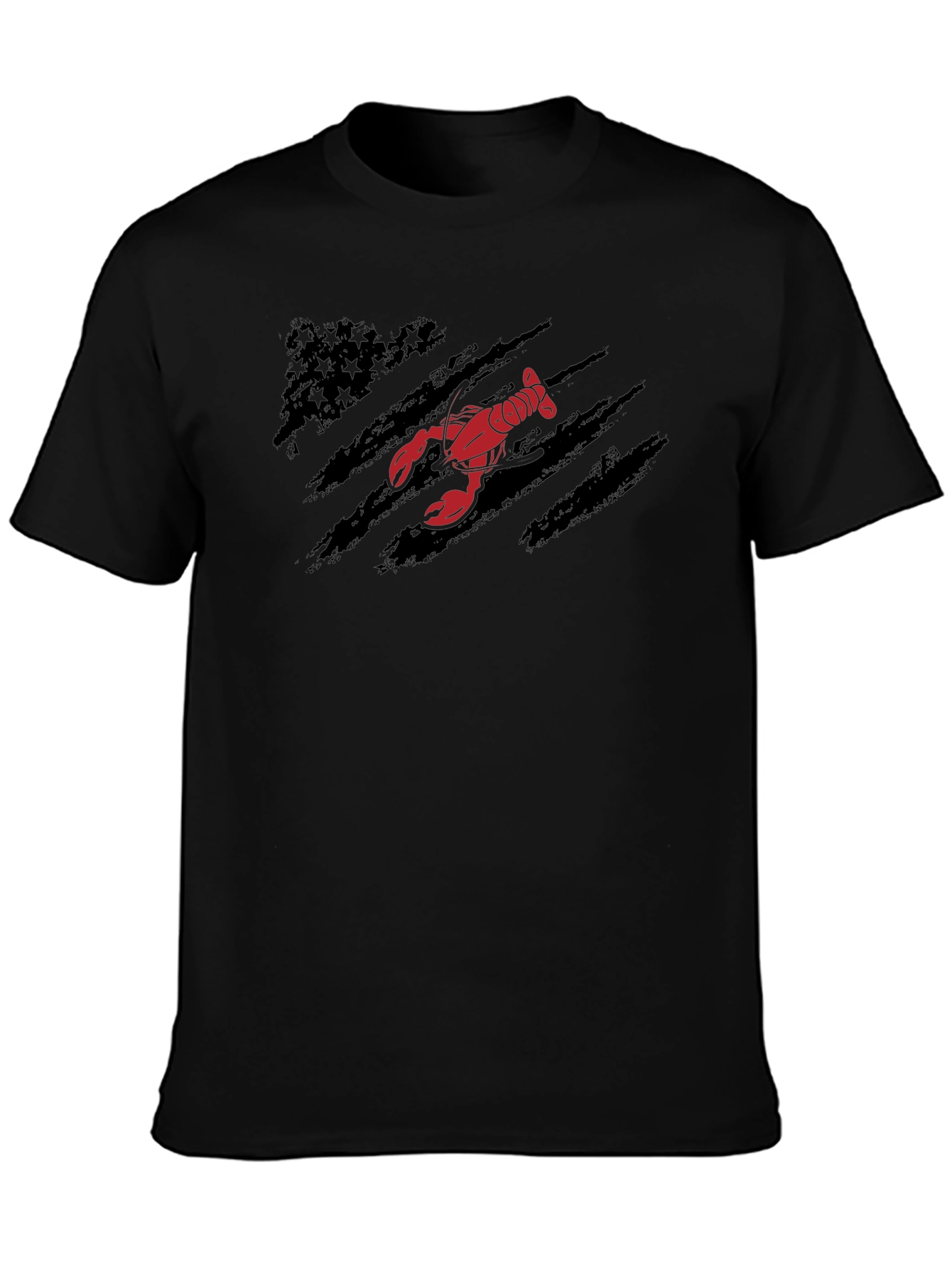 Lobster American Flag T-Shirt