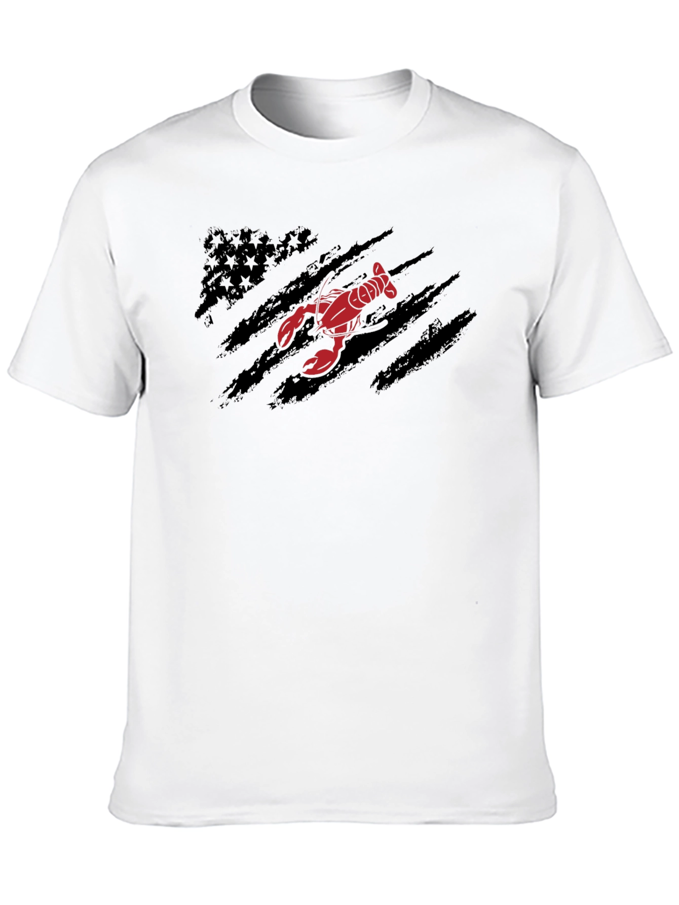 Lobster American Flag T-Shirt