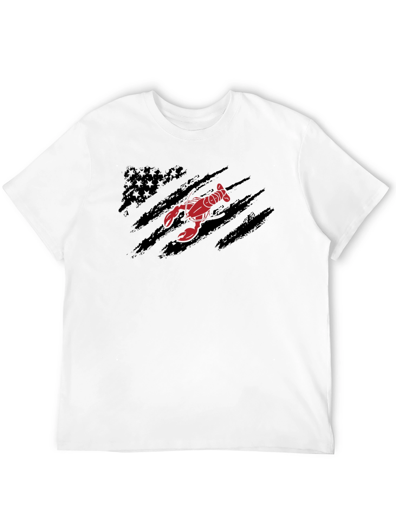 Lobster American Flag T-Shirt