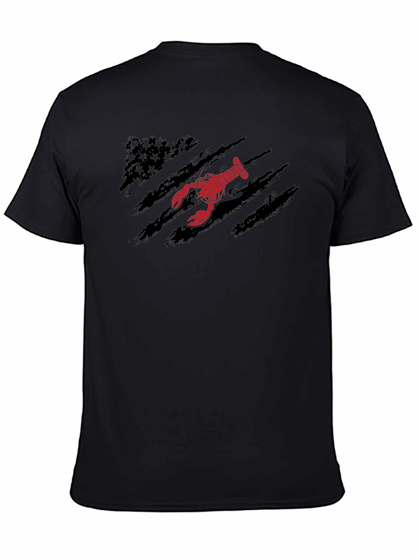 Lobster American Flag T-Shirt