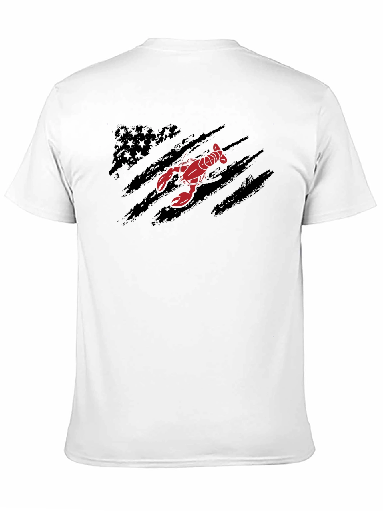 Lobster American Flag T-Shirt