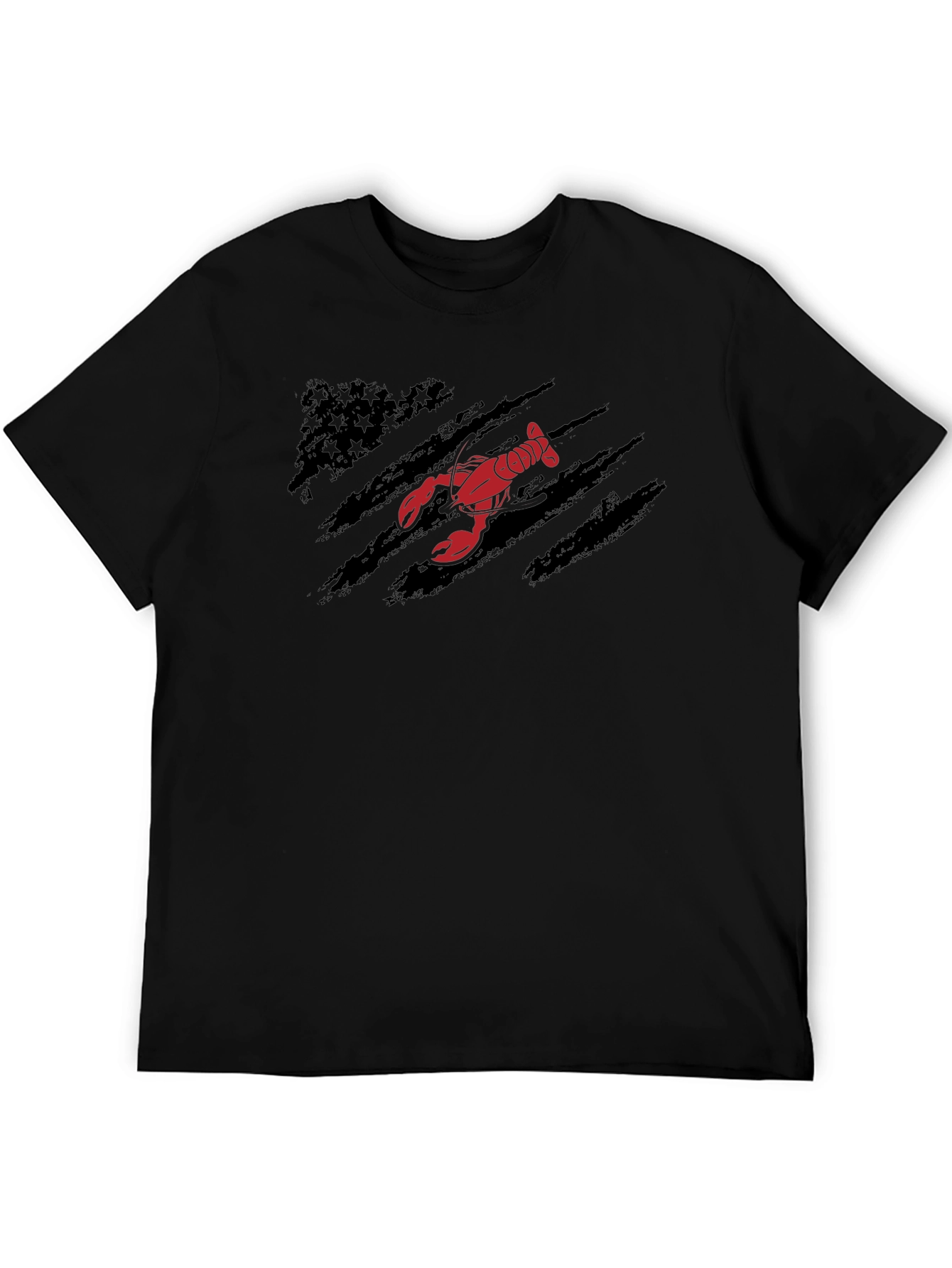 Lobster American Flag T-Shirt