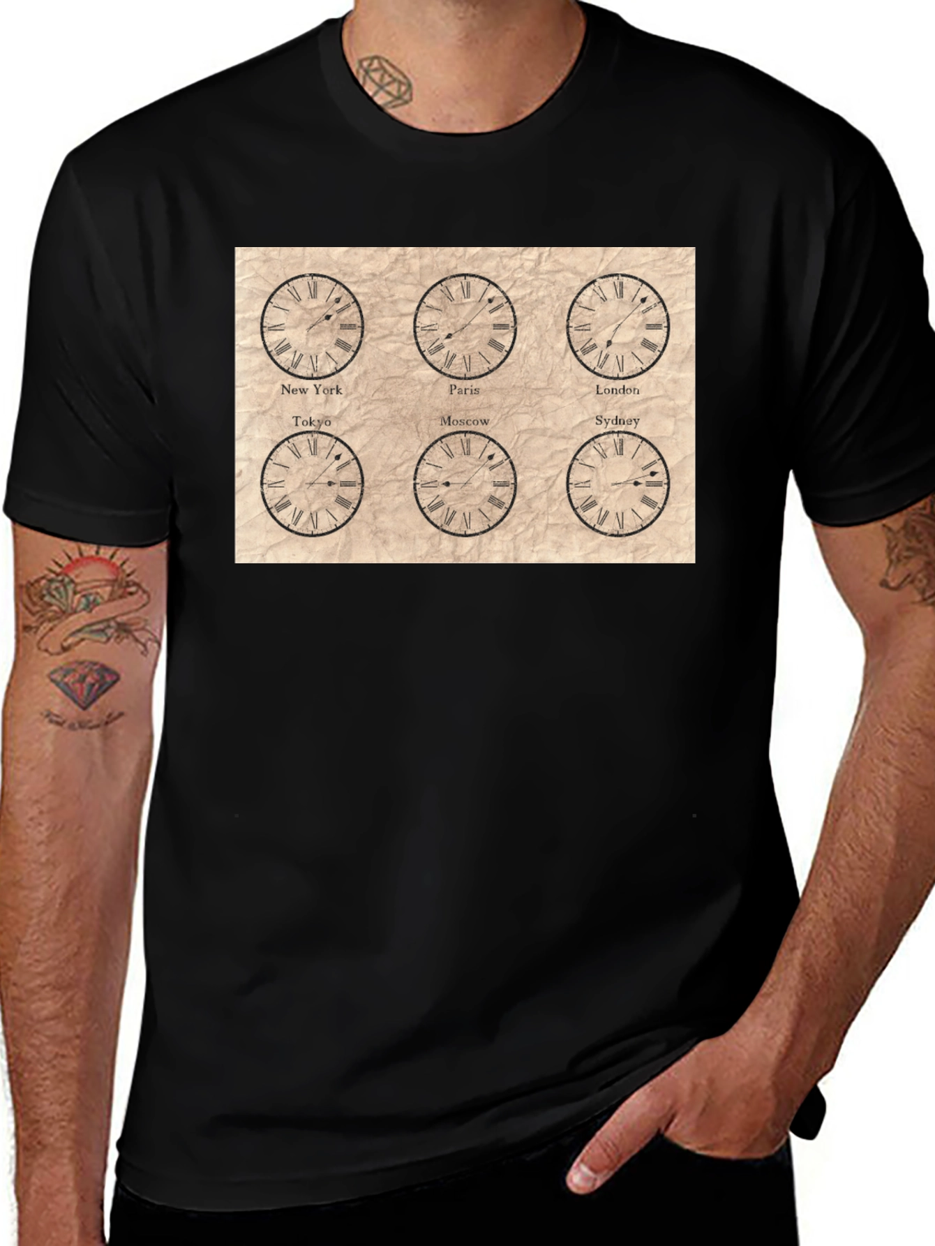 World Time Zone T-Shirt