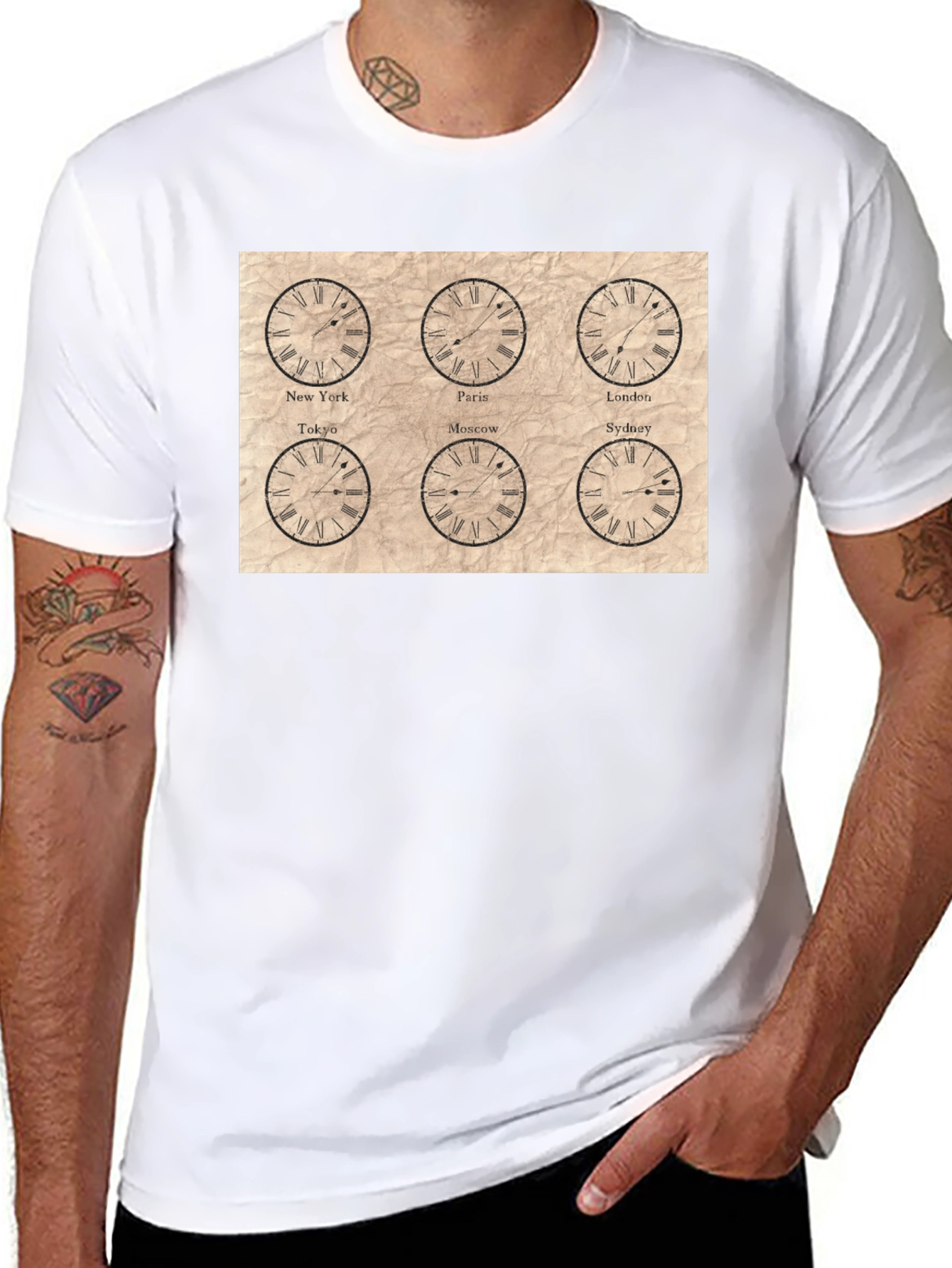World Time Zone T-Shirt