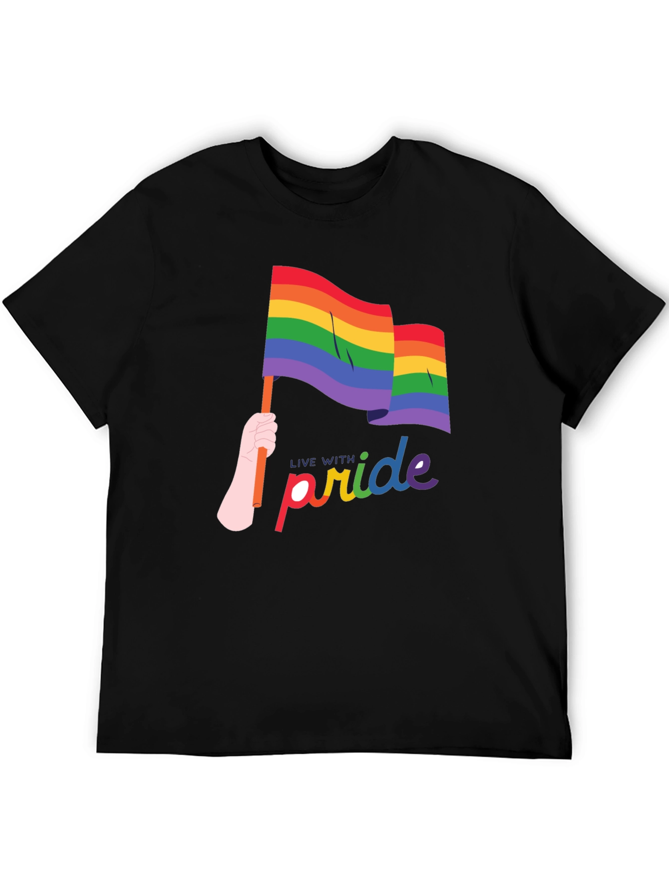 Live With Pride Graphic Tee