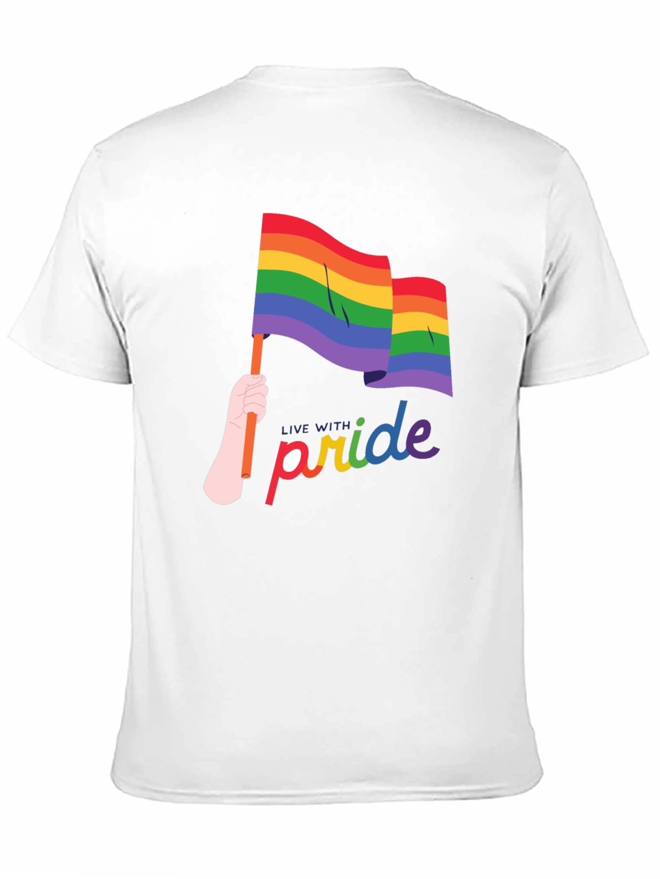 Live With Pride Graphic Tee