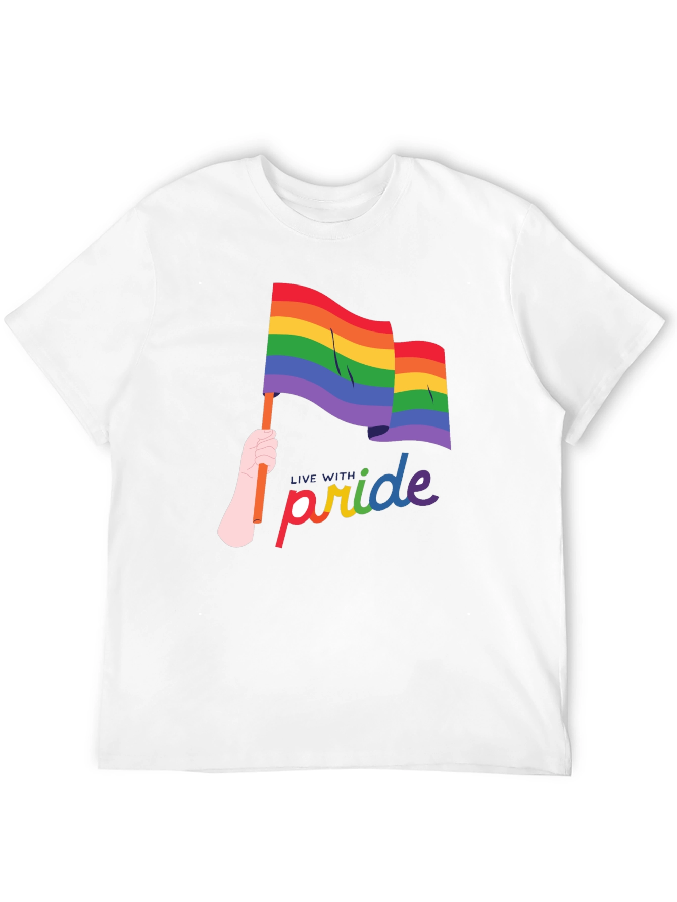 Live With Pride Graphic Tee