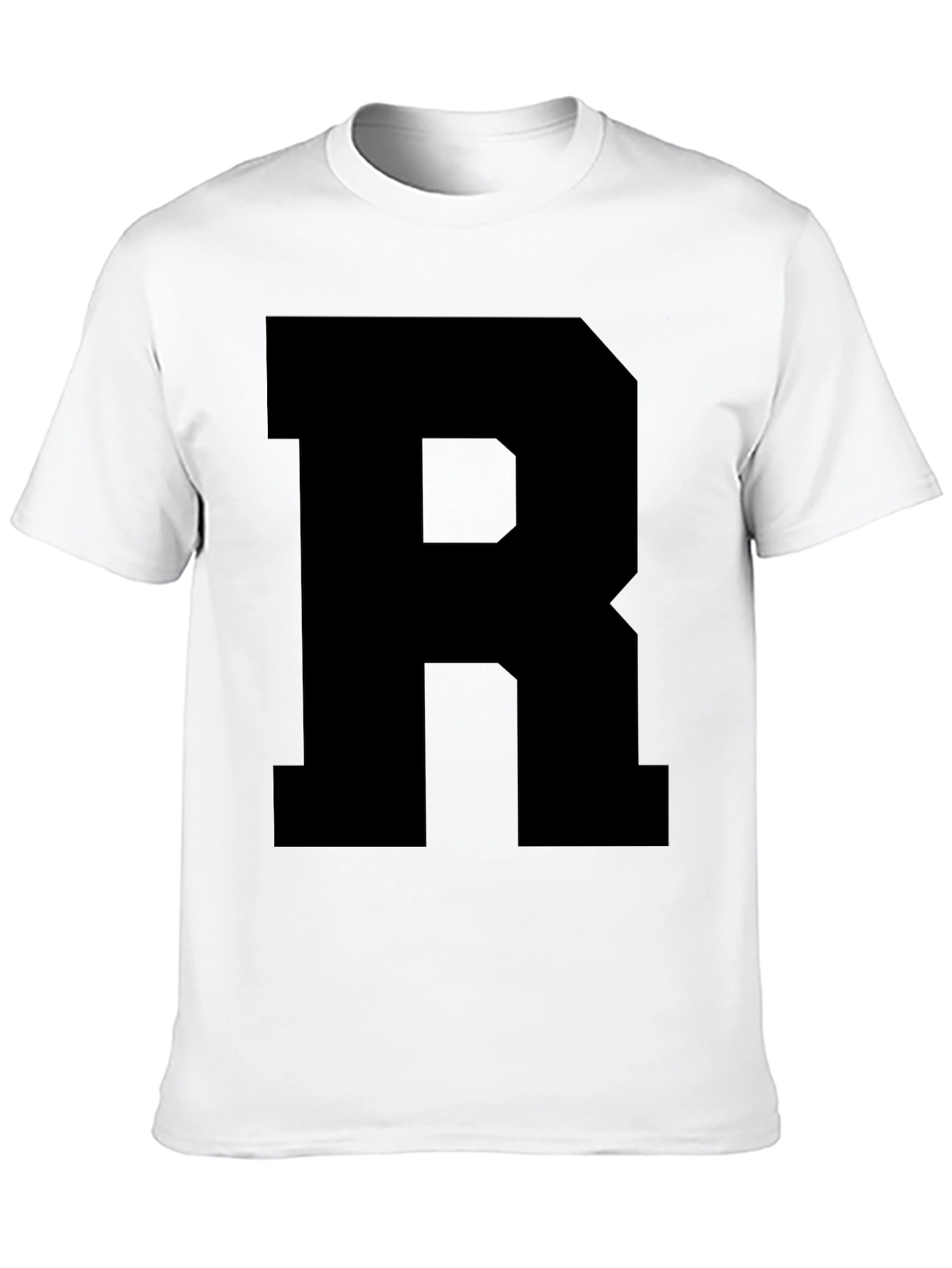 Bold R Graphic Tee - Casual Style