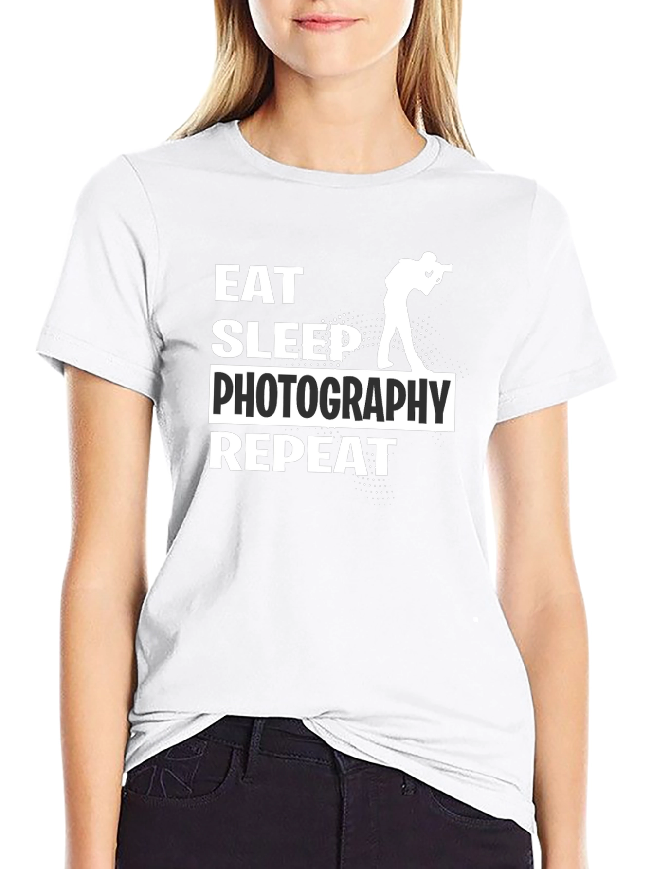 Eat Sleep Photography Repeat T-Shirt