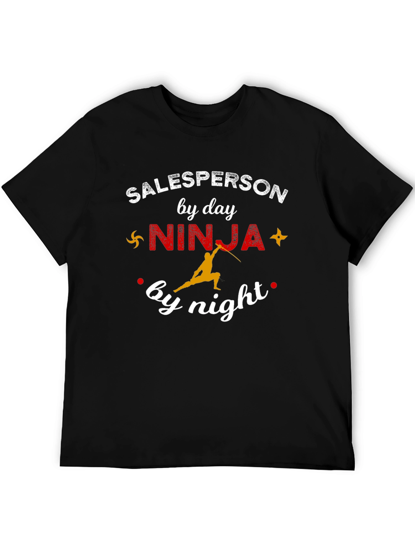 Salesperson Ninja T-Shirt - Funny Mens Tee