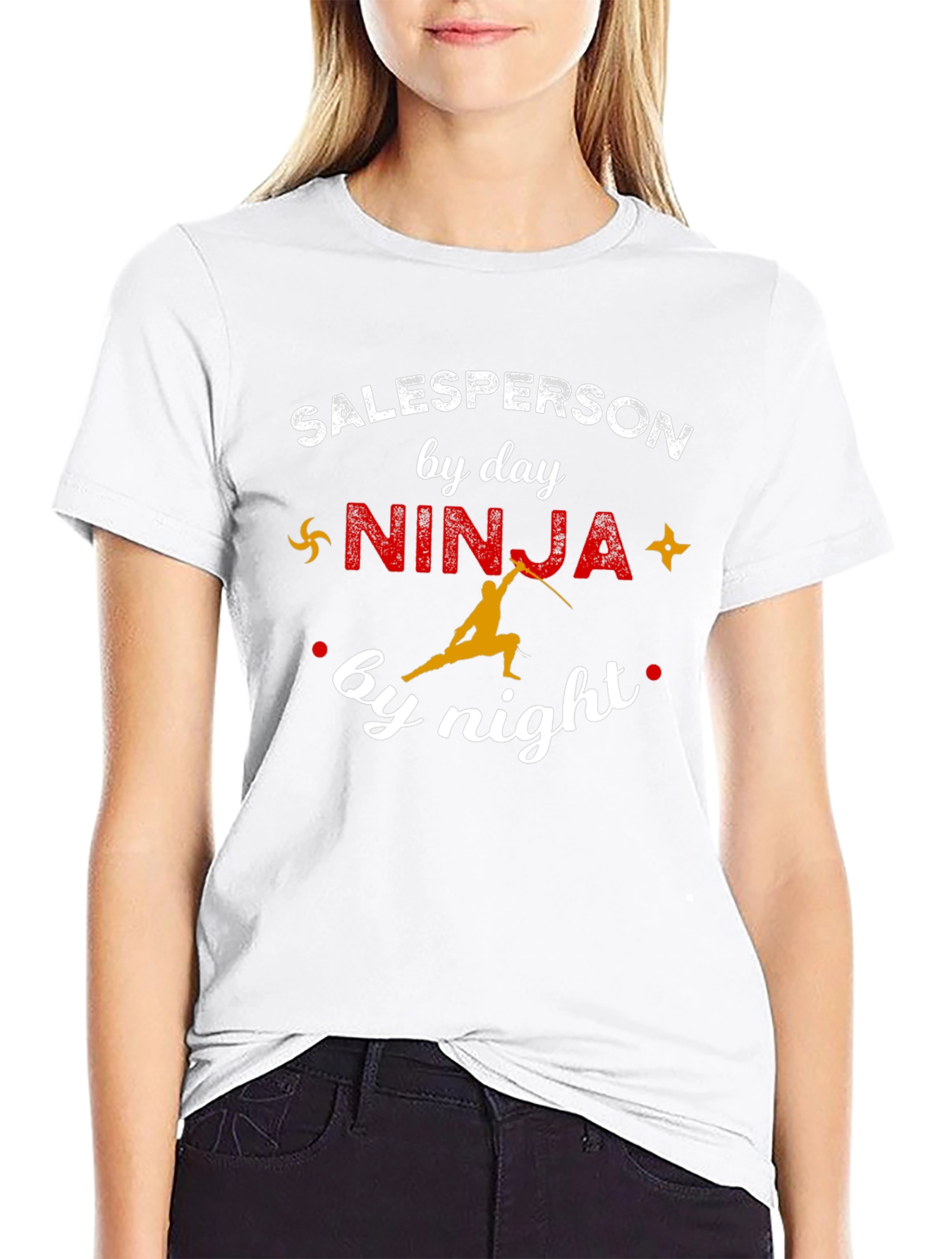 Salesperson Ninja T-Shirt - Funny Mens Tee
