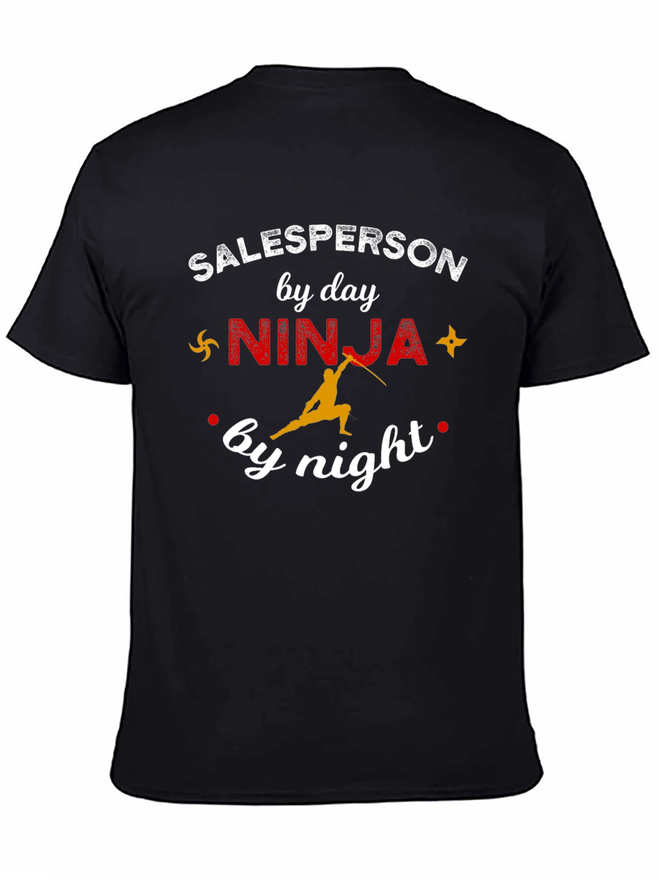 Salesperson Ninja T-Shirt - Funny Mens Tee