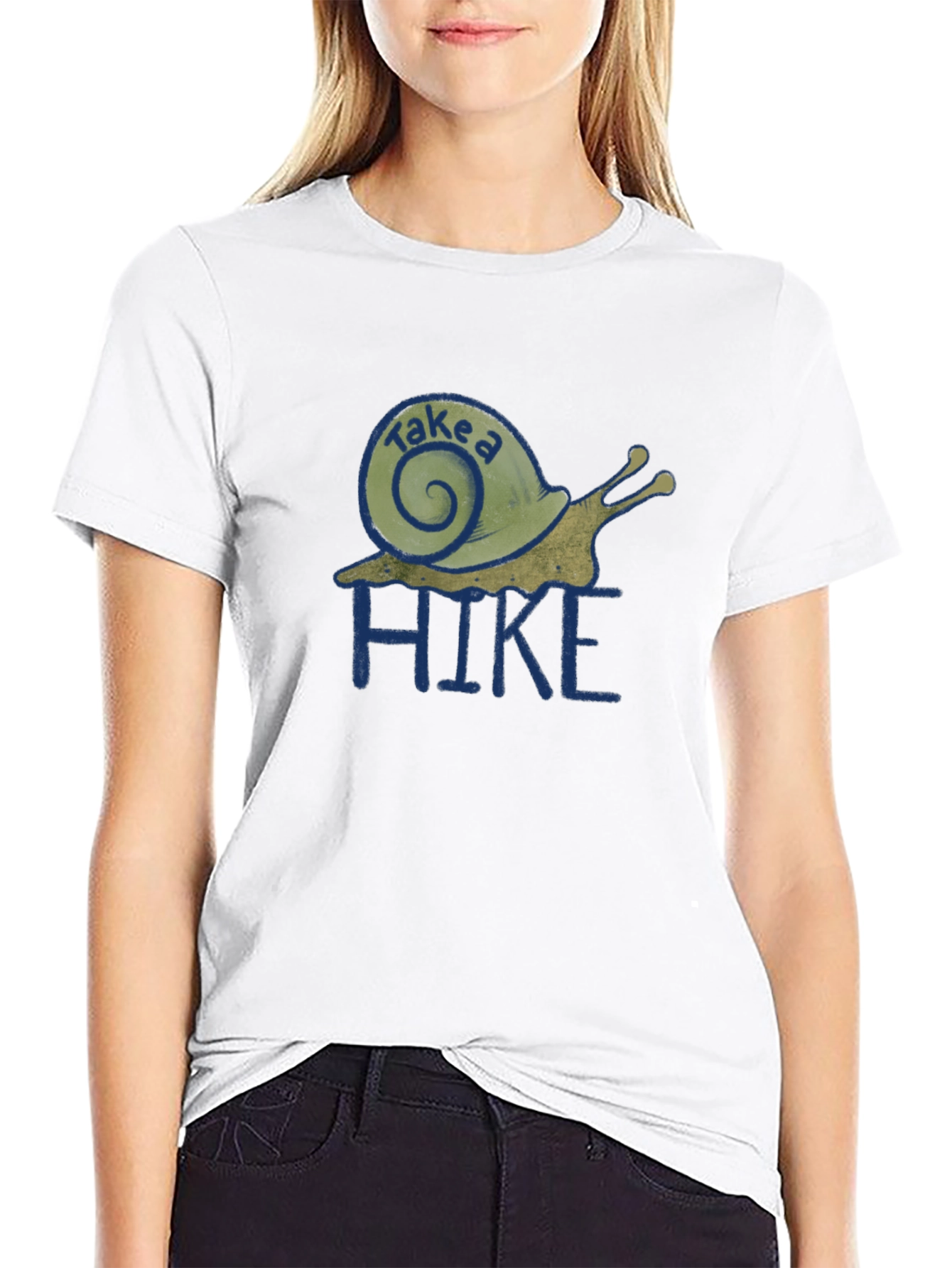 Take a Hike Snail Graphic T-Shirt