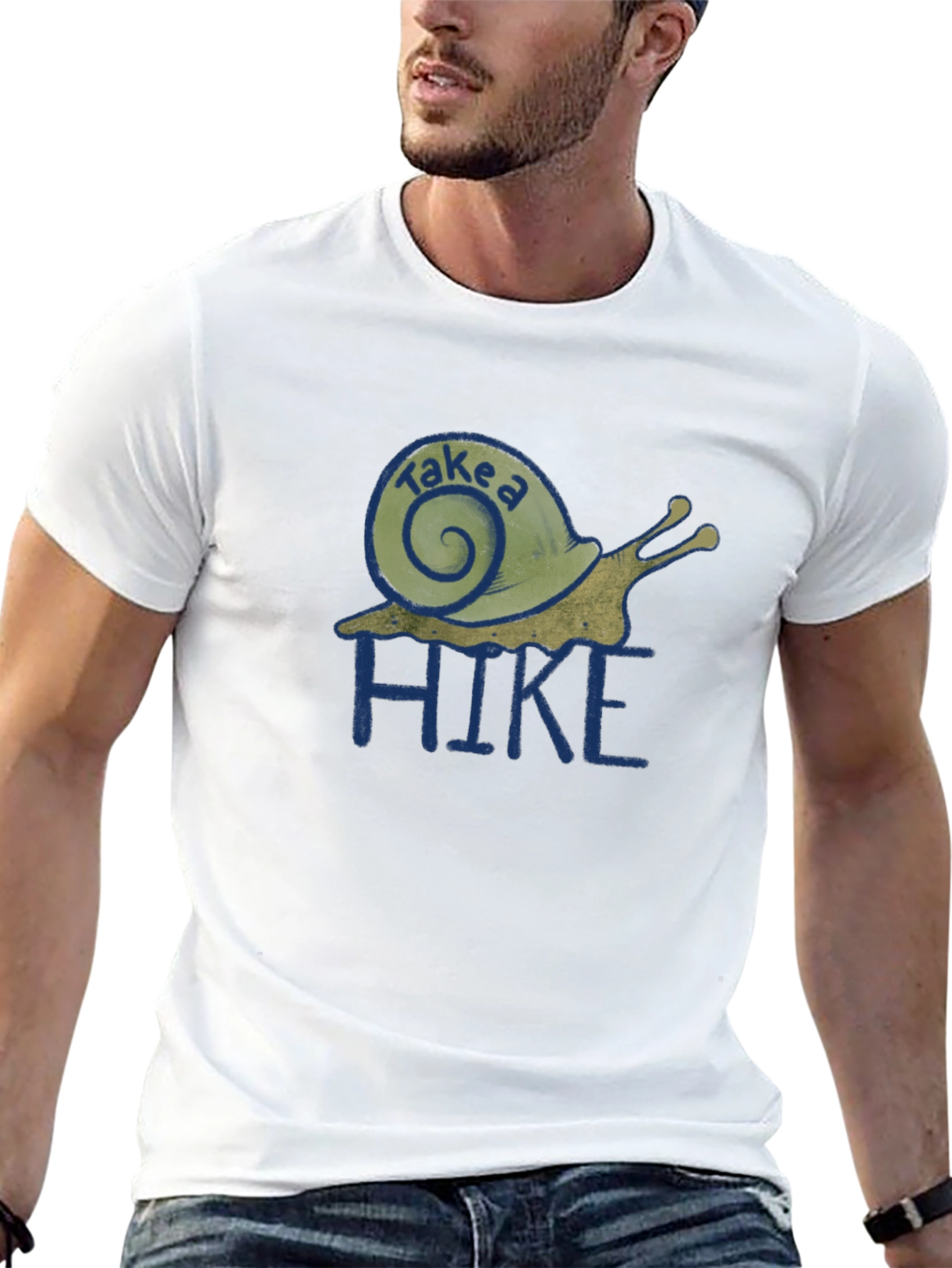 Take a Hike Snail Graphic T-Shirt