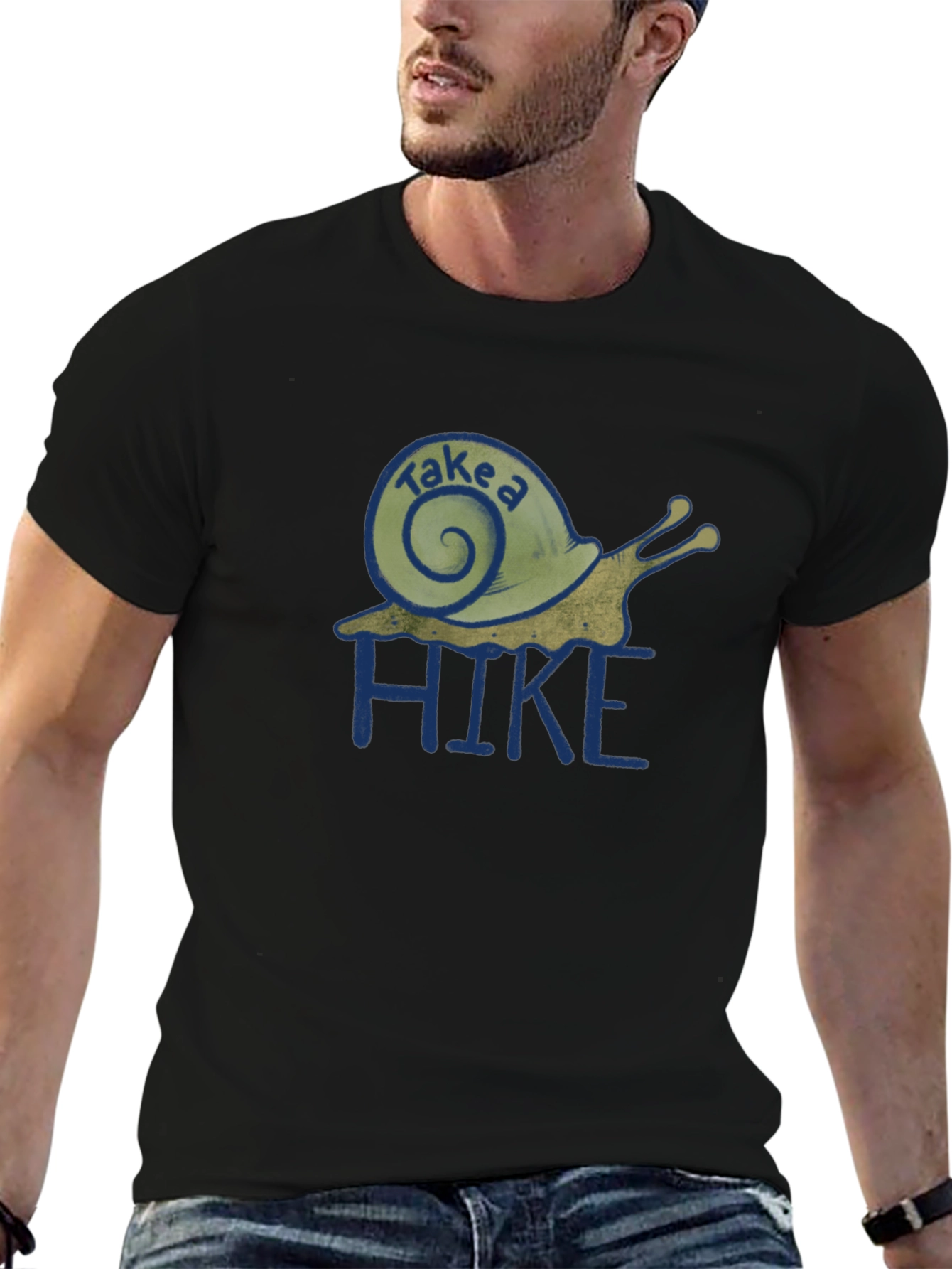 Take a Hike Snail Graphic T-Shirt